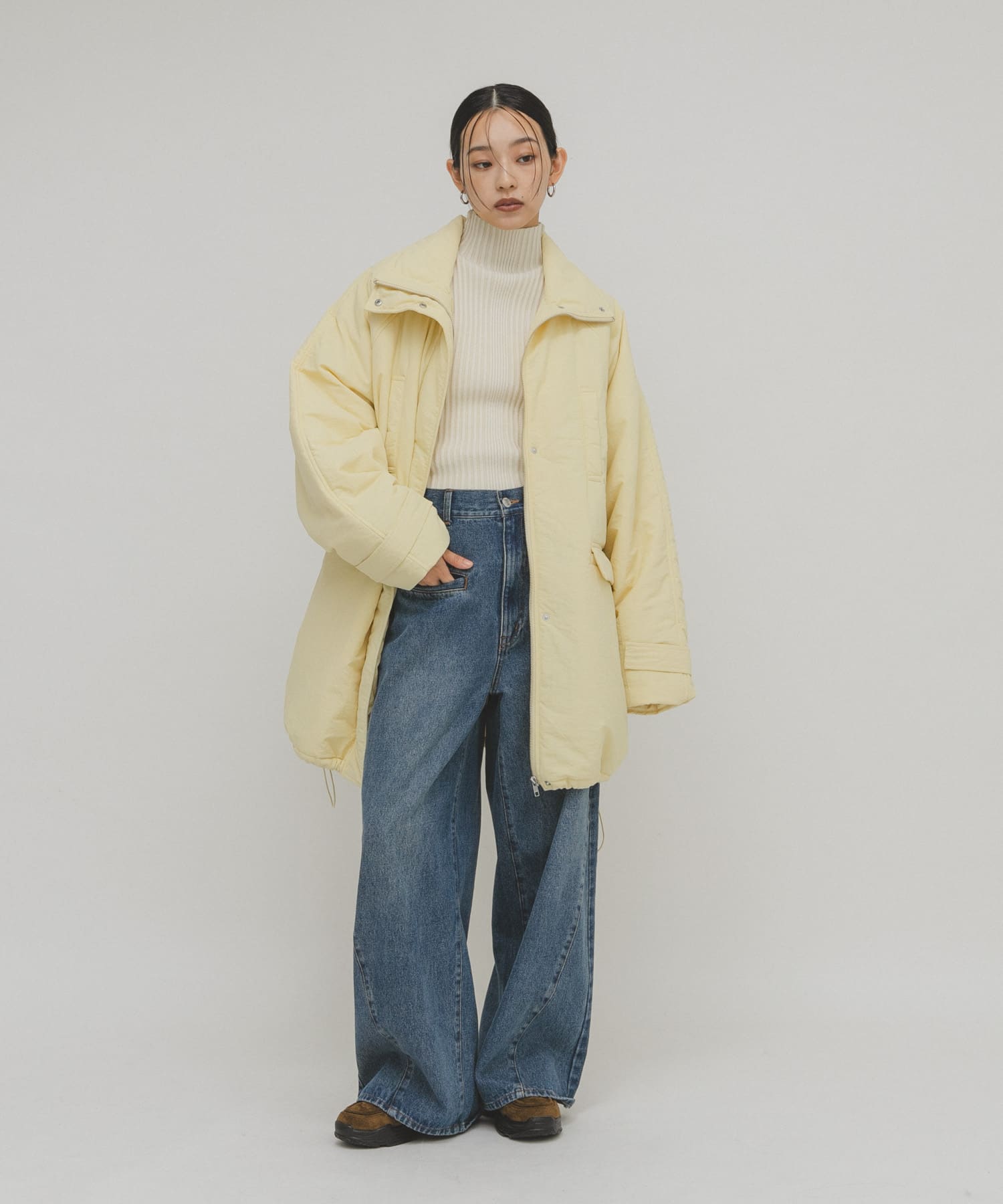 身長：163cm サイズ：one