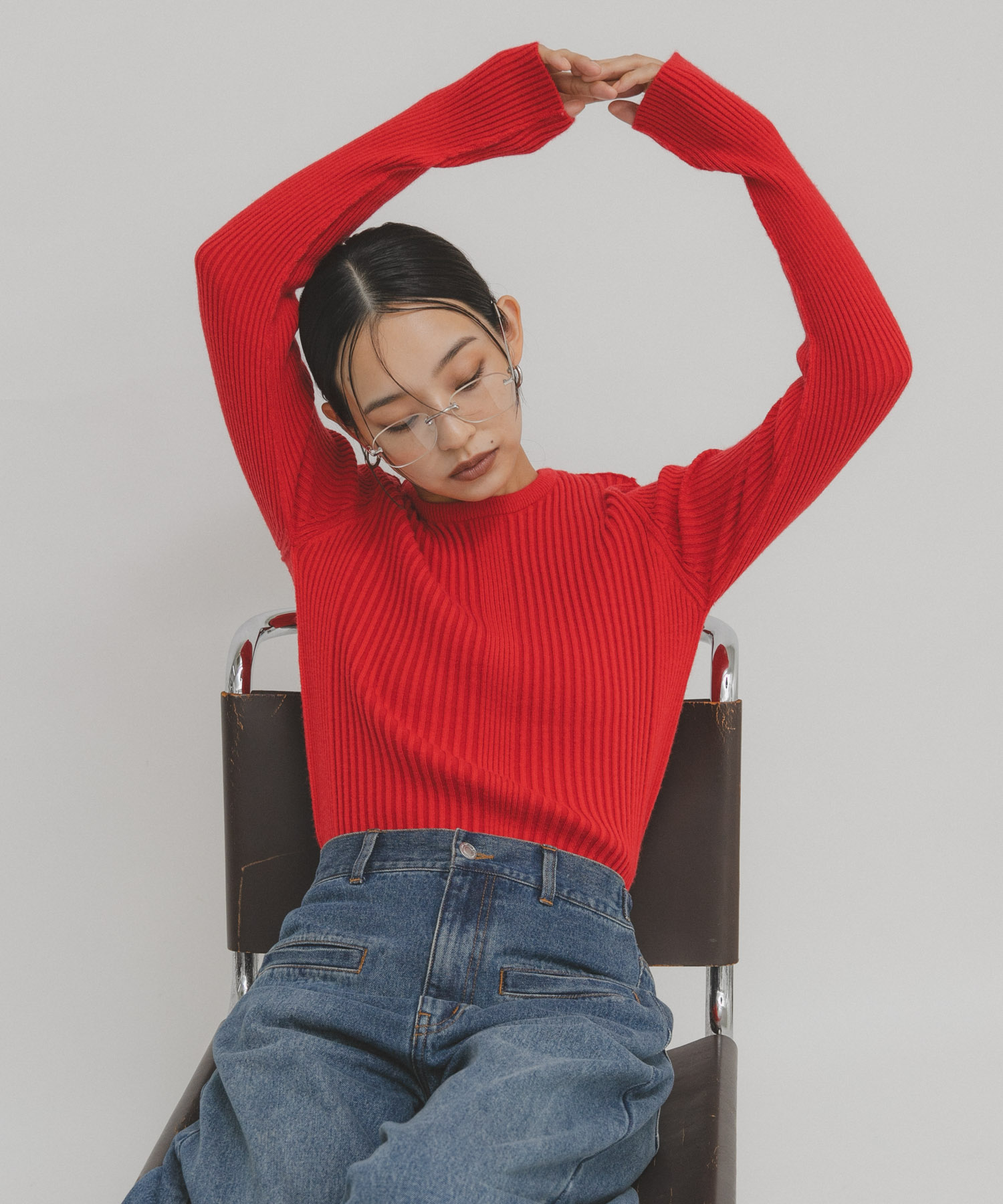 身長：163cm サイズ：one