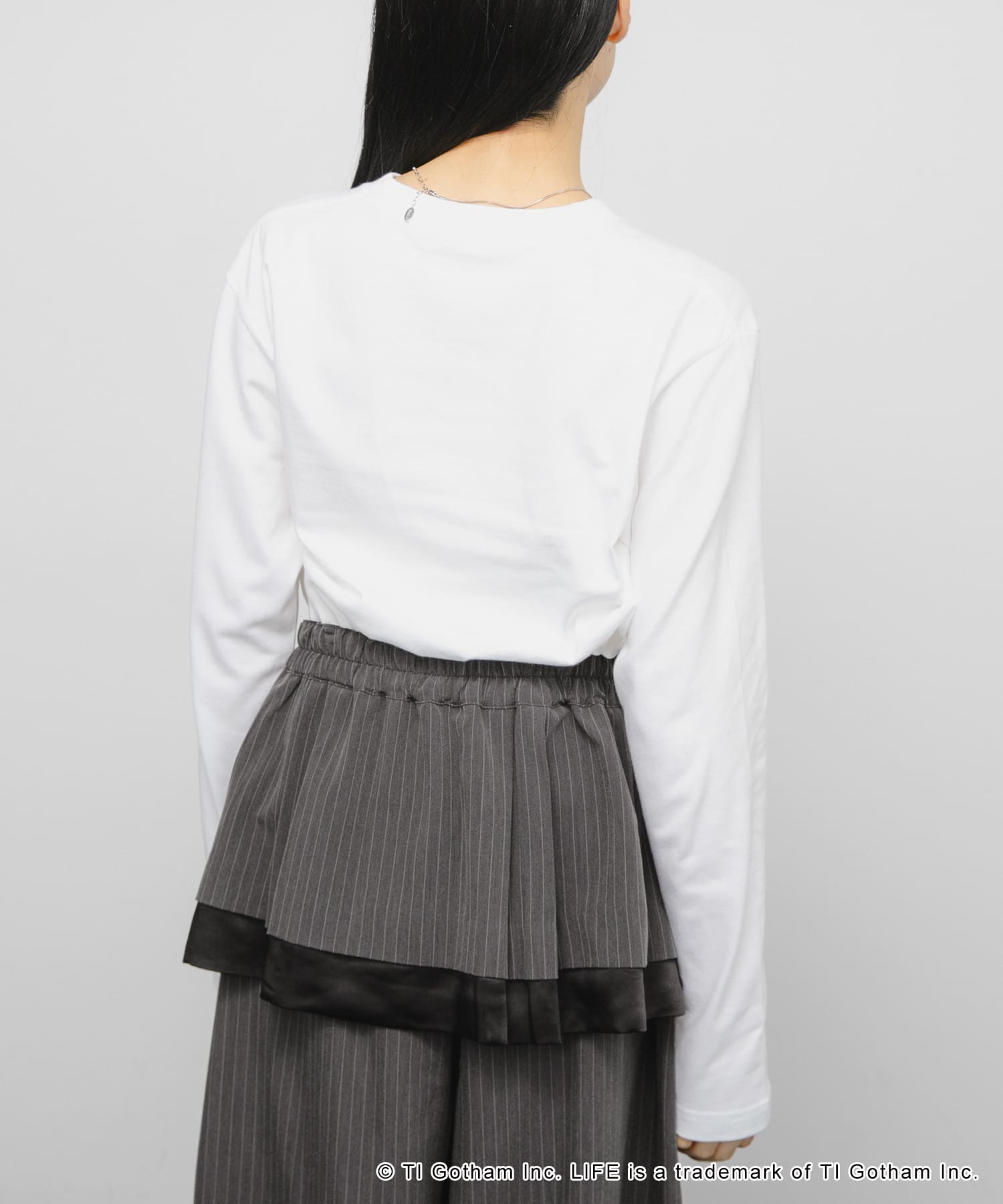 GOOD ROCK SPEED　LIFE PC TEE WHITE FREE