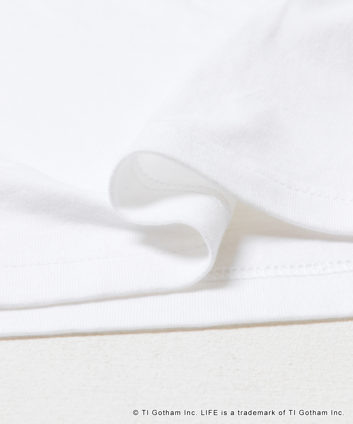 GOOD ROCK SPEED　LIFE PC TEE WHITE FREE