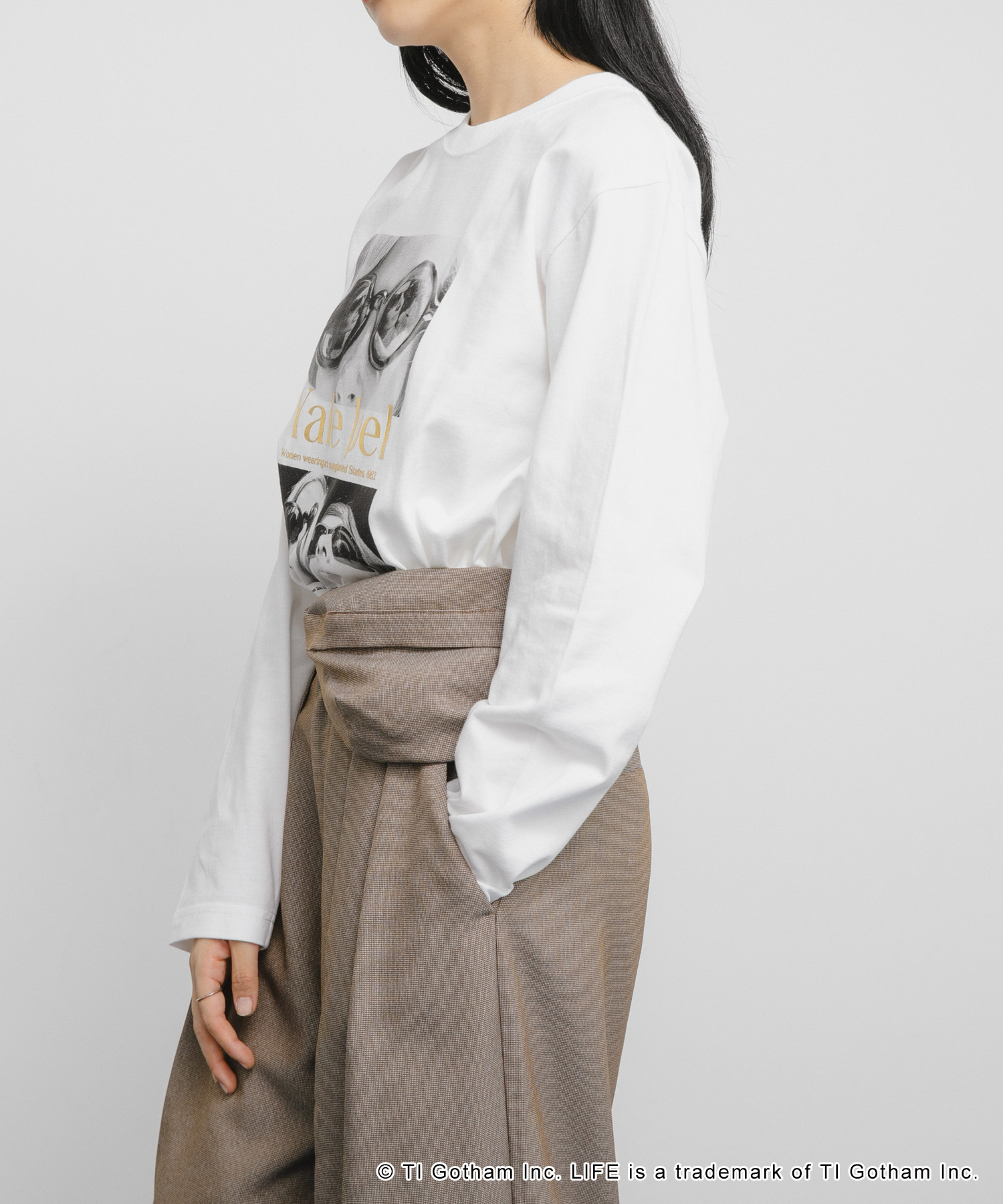 GOOD ROCK SPEED　LIFE PC TEE WHITE FREE