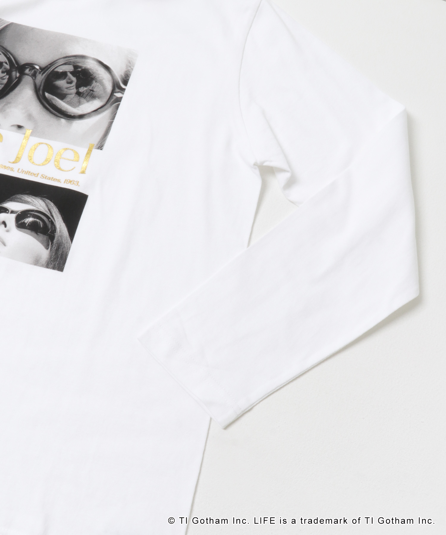 GOOD ROCK SPEED　LIFE PC TEE WHITE FREE