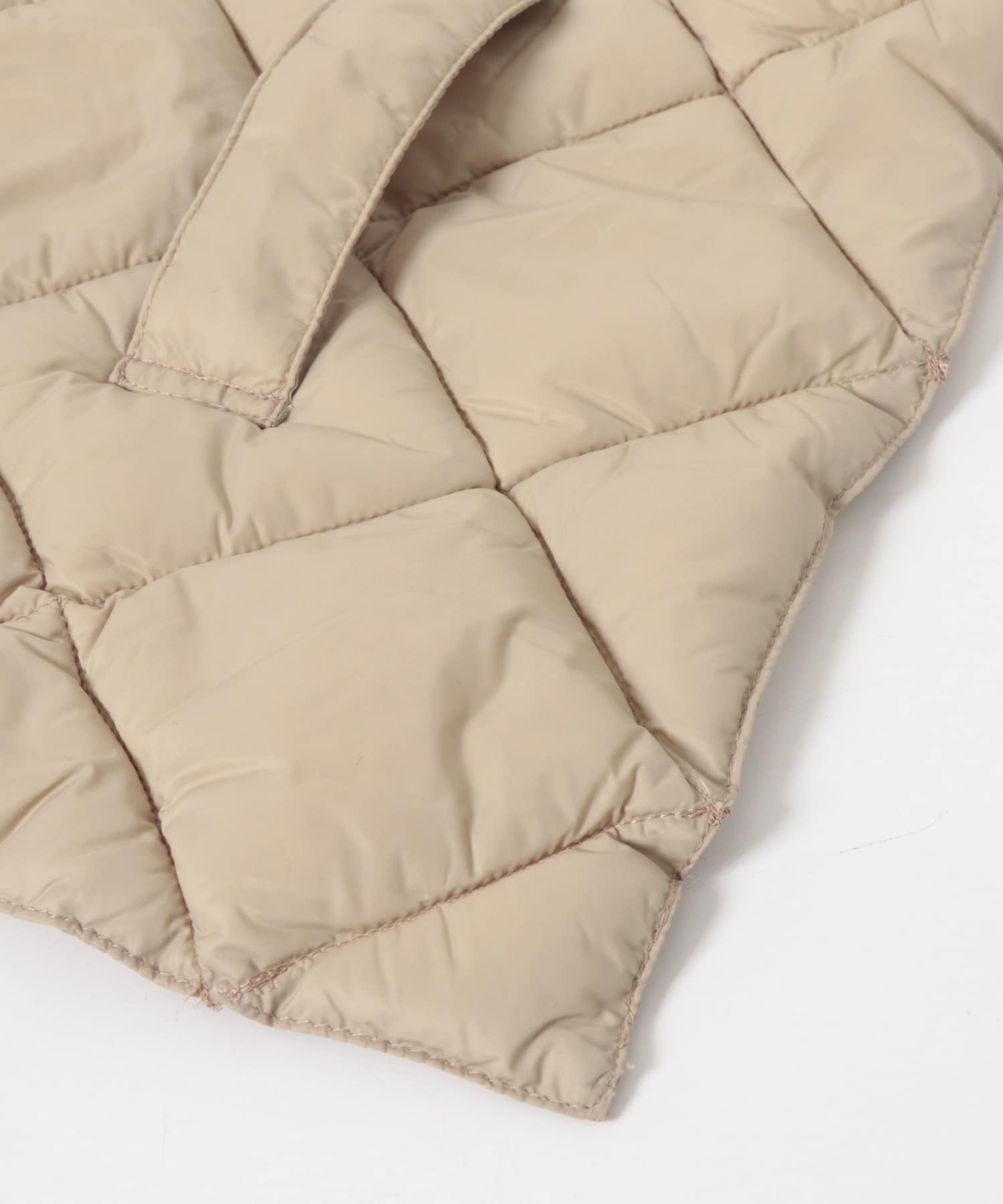 TAION　CITY DOWN SCARF G.BEIGE One