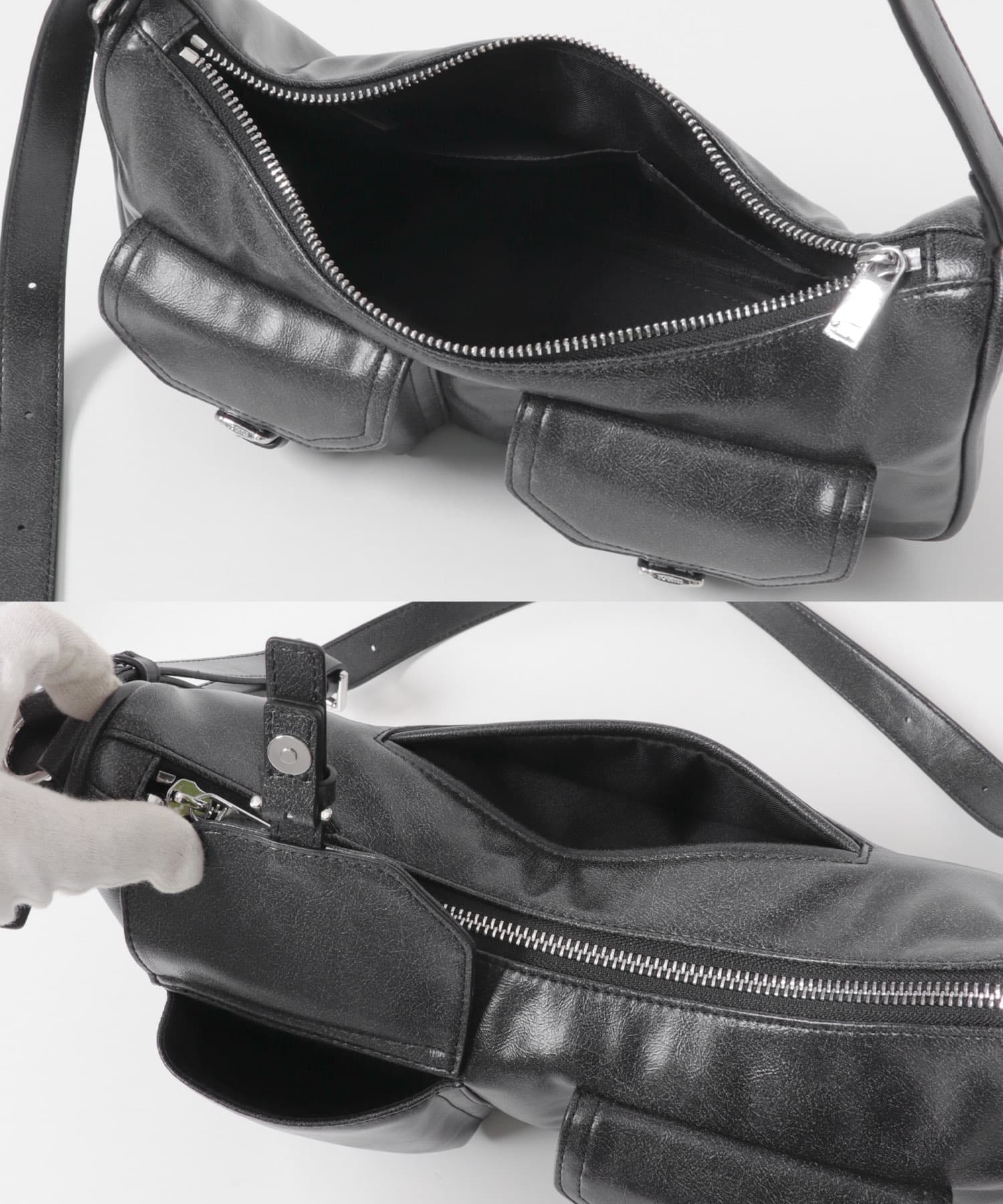 STAND OIL　JOEY BAG MINI BLACK One