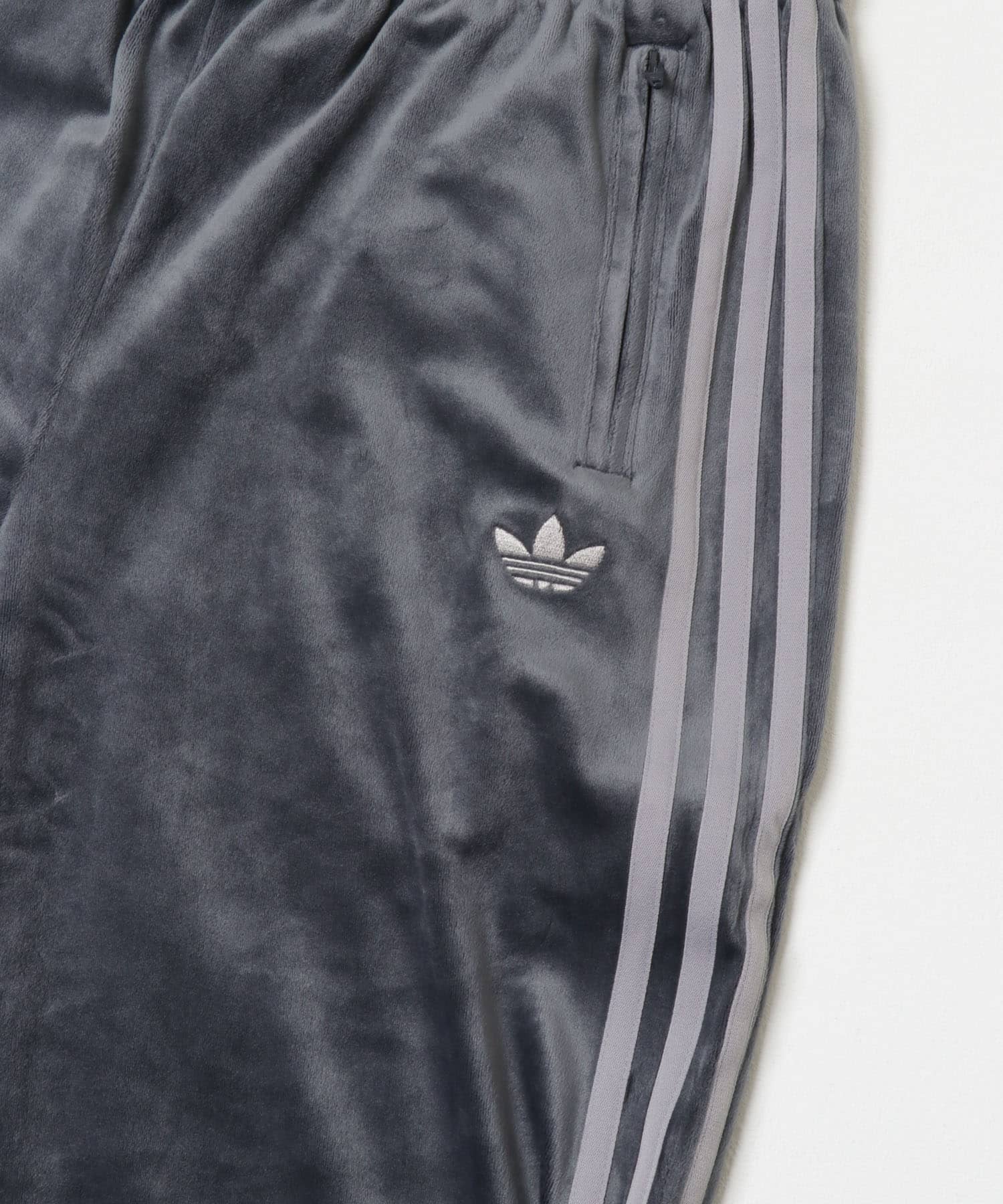 adidas　FB TRACKPANT VELOUR D.GRAY XS