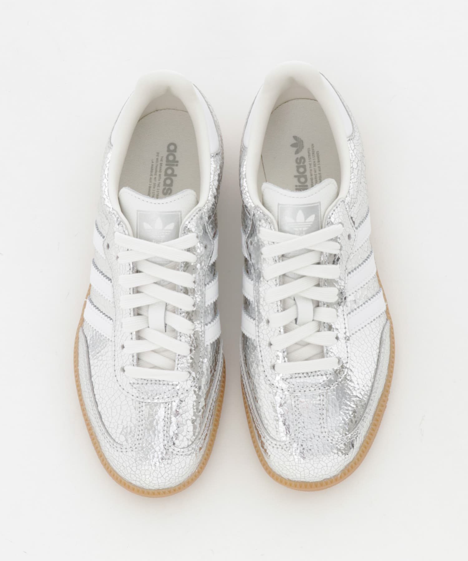 adidas　SAMBA OG W SILVER 23.5