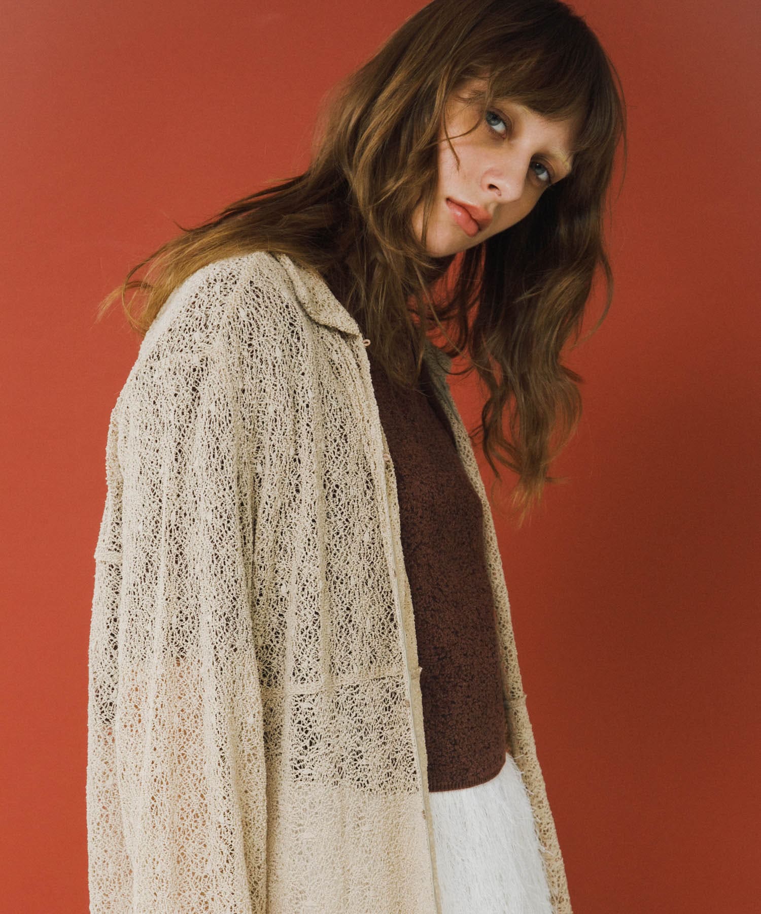 melon lace shirts サブレ Free