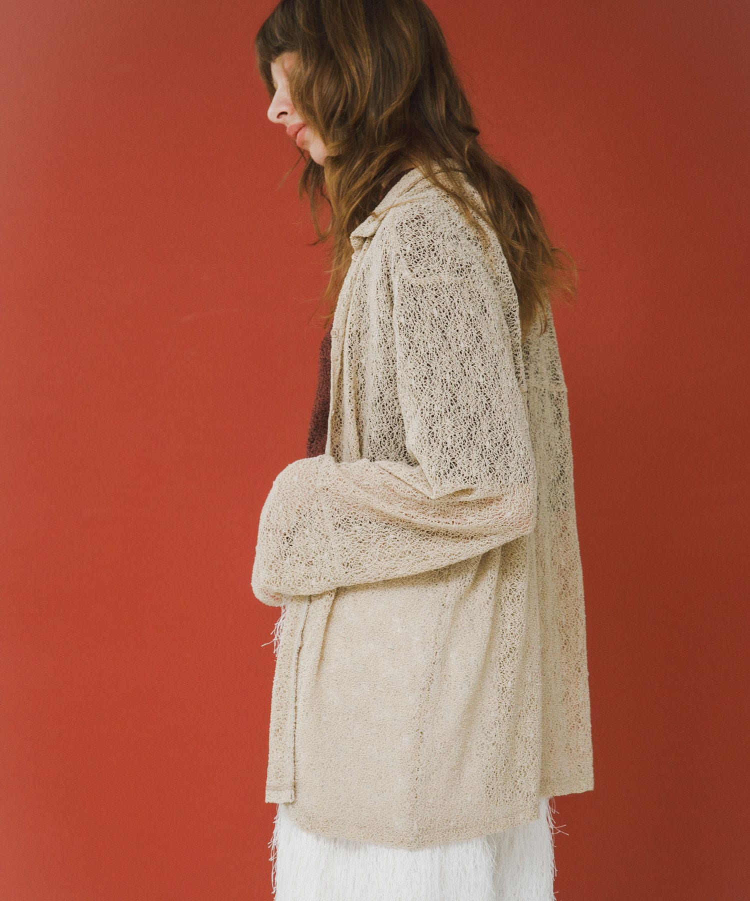 melon lace shirts サブレ Free