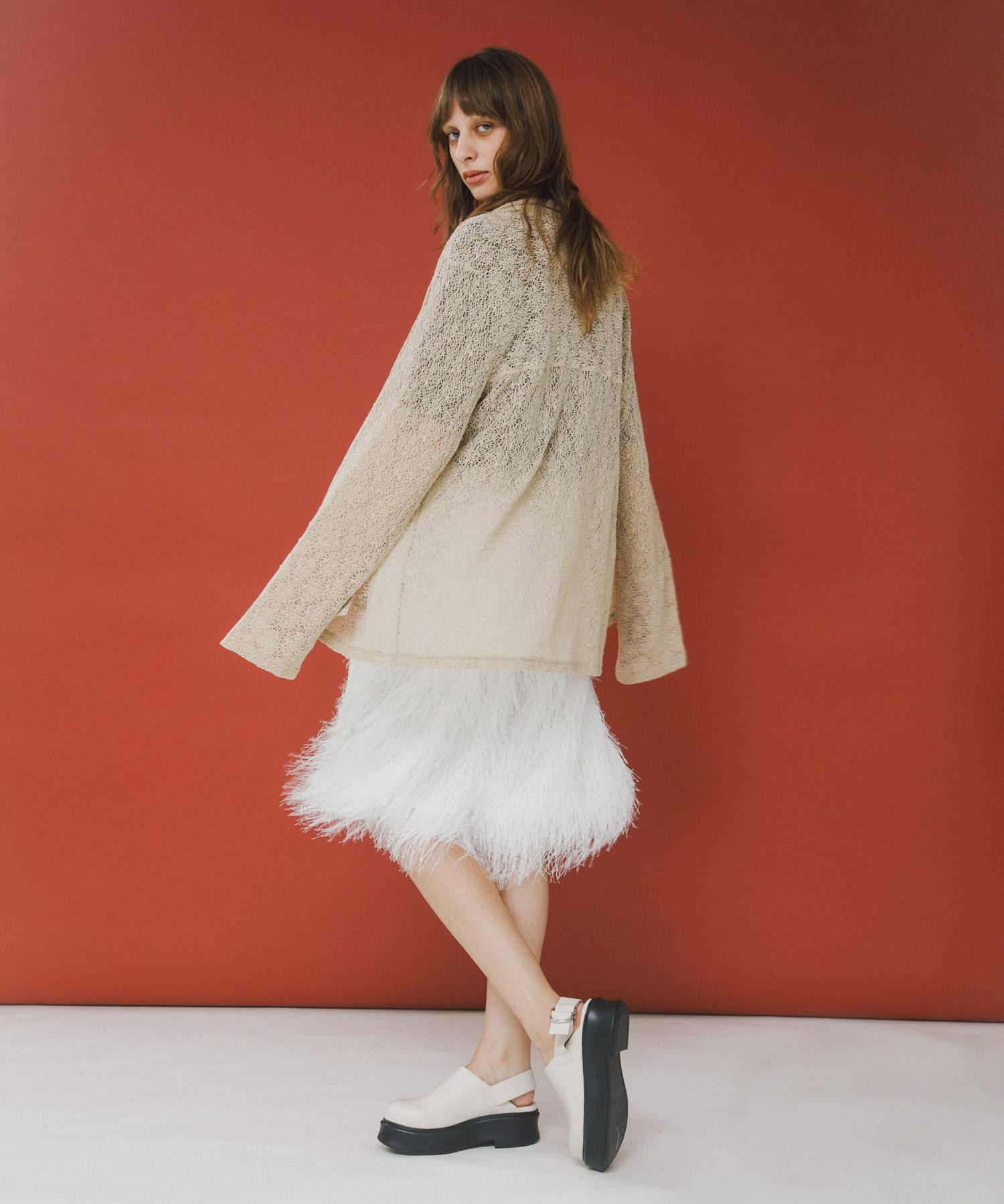 melon lace shirts サブレ Free