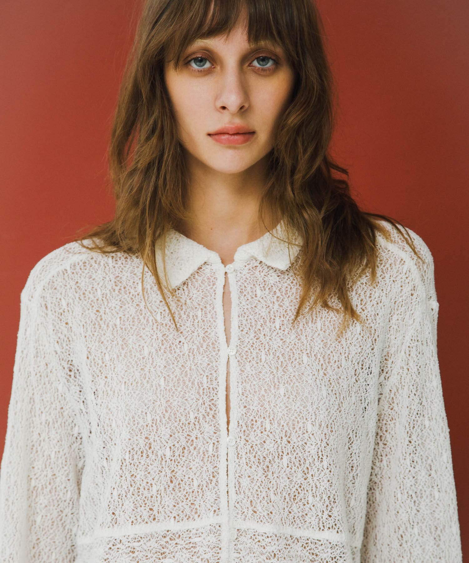 melon lace shirts パール Free