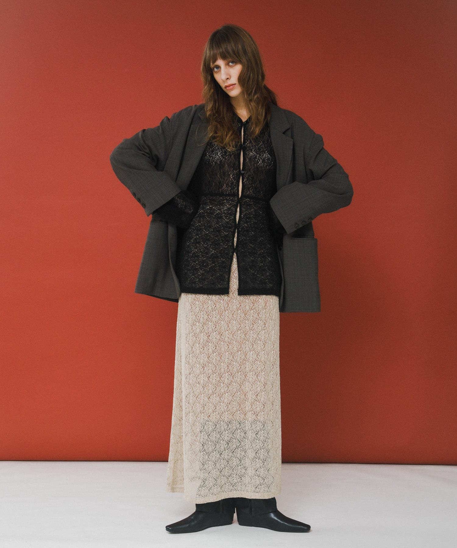 melon lace shirts インク Free