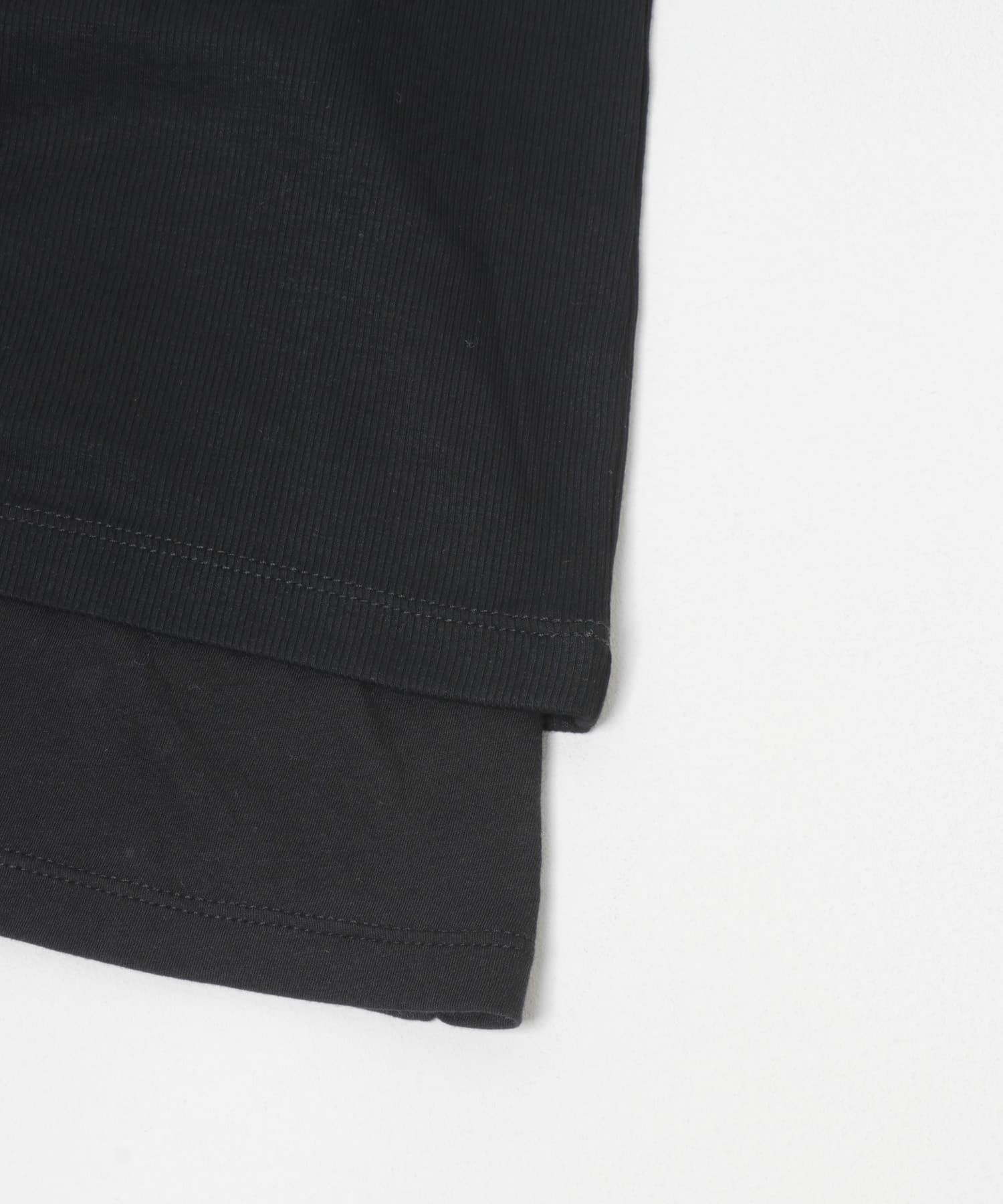 layered long set tee インク Free