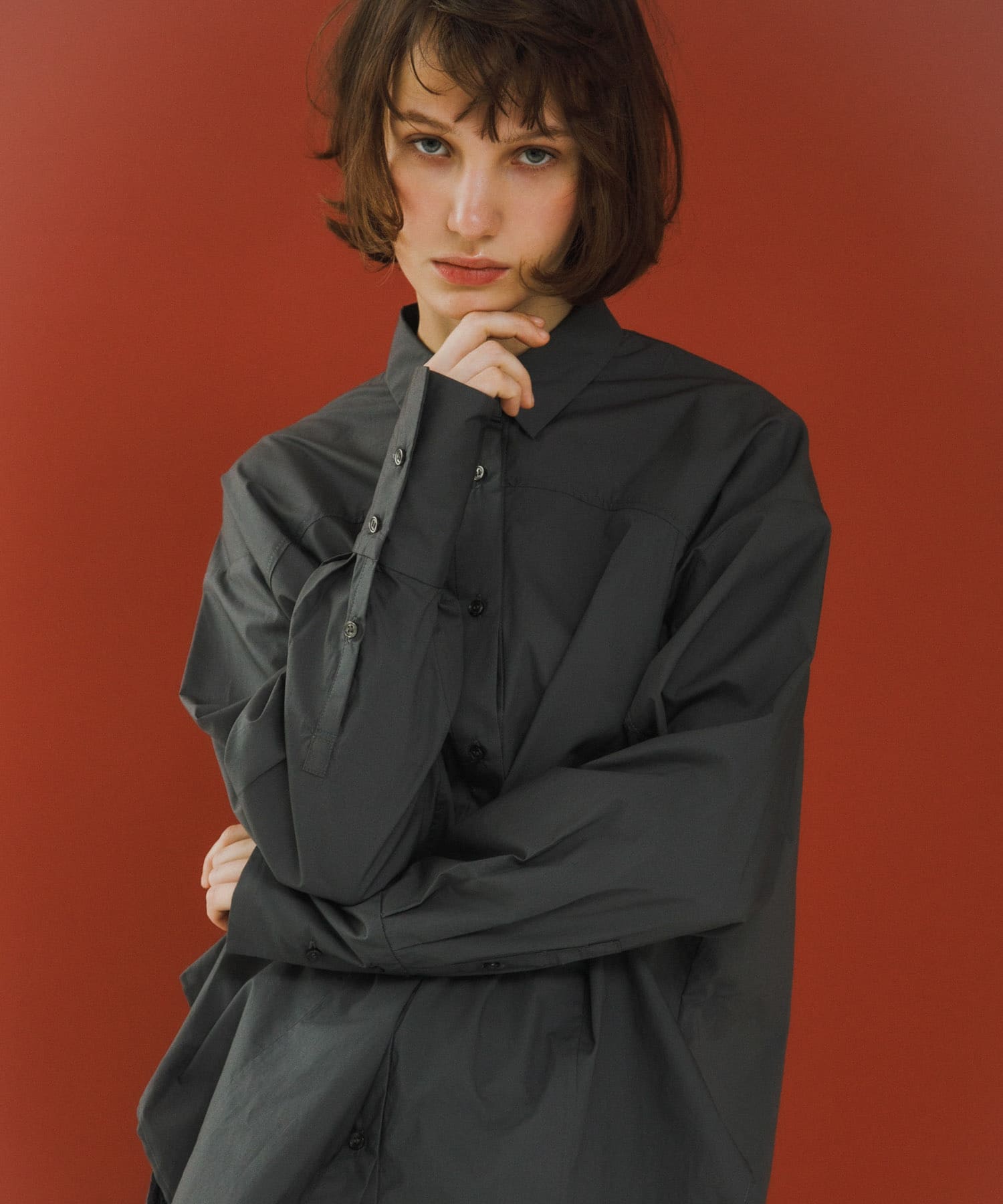 loose shirts シャドウ Free