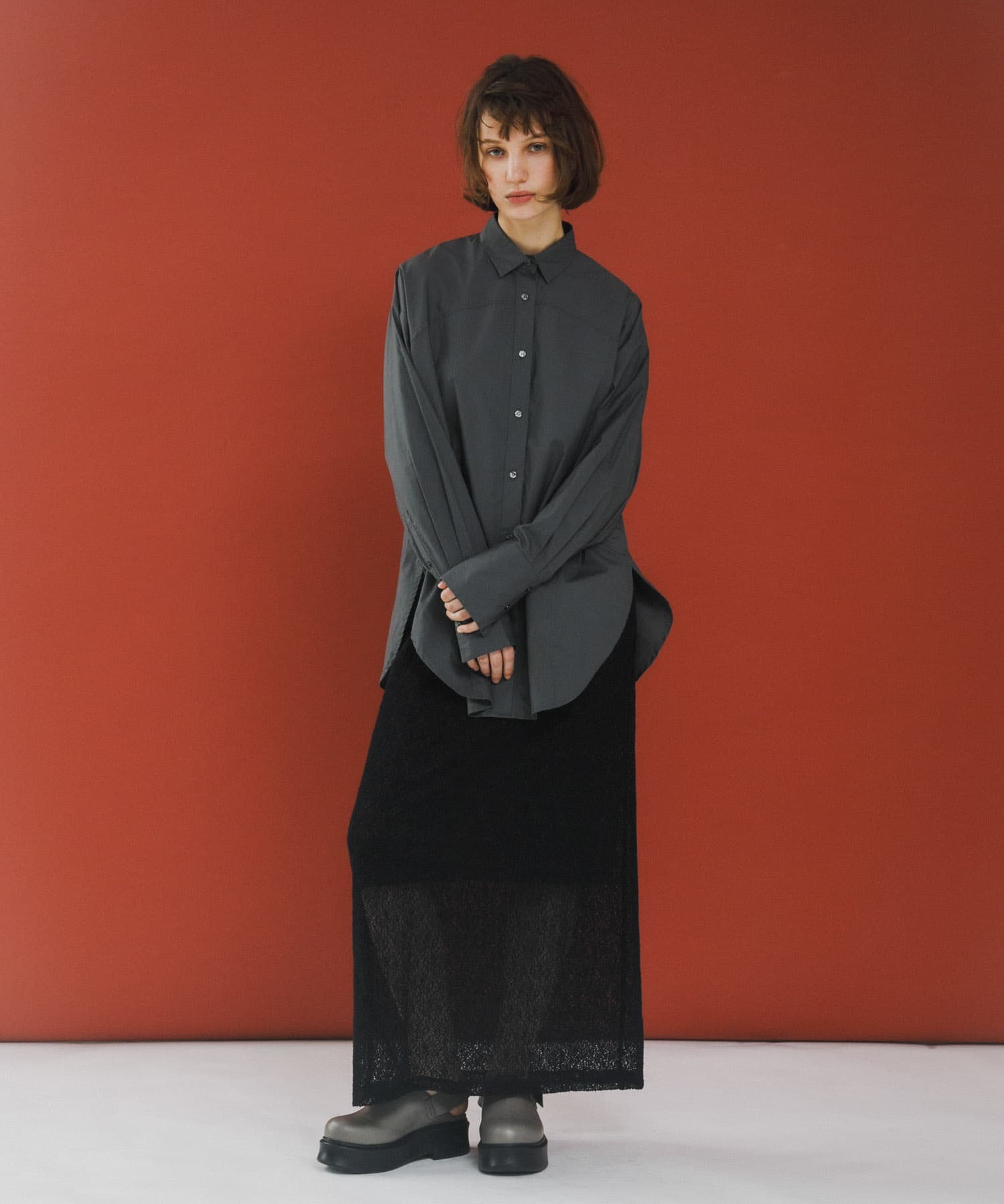 loose shirts シャドウ Free