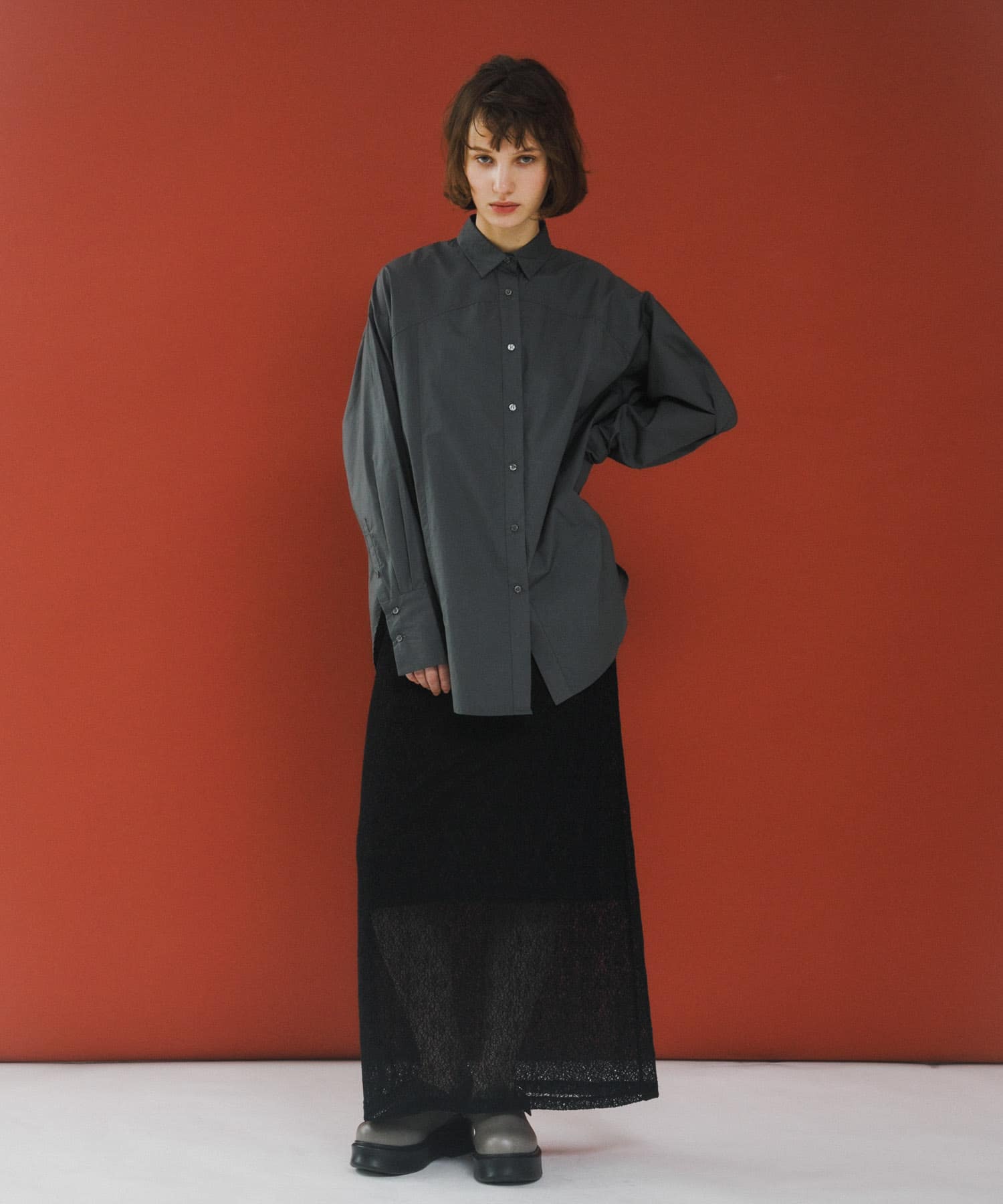 loose shirts シャドウ Free