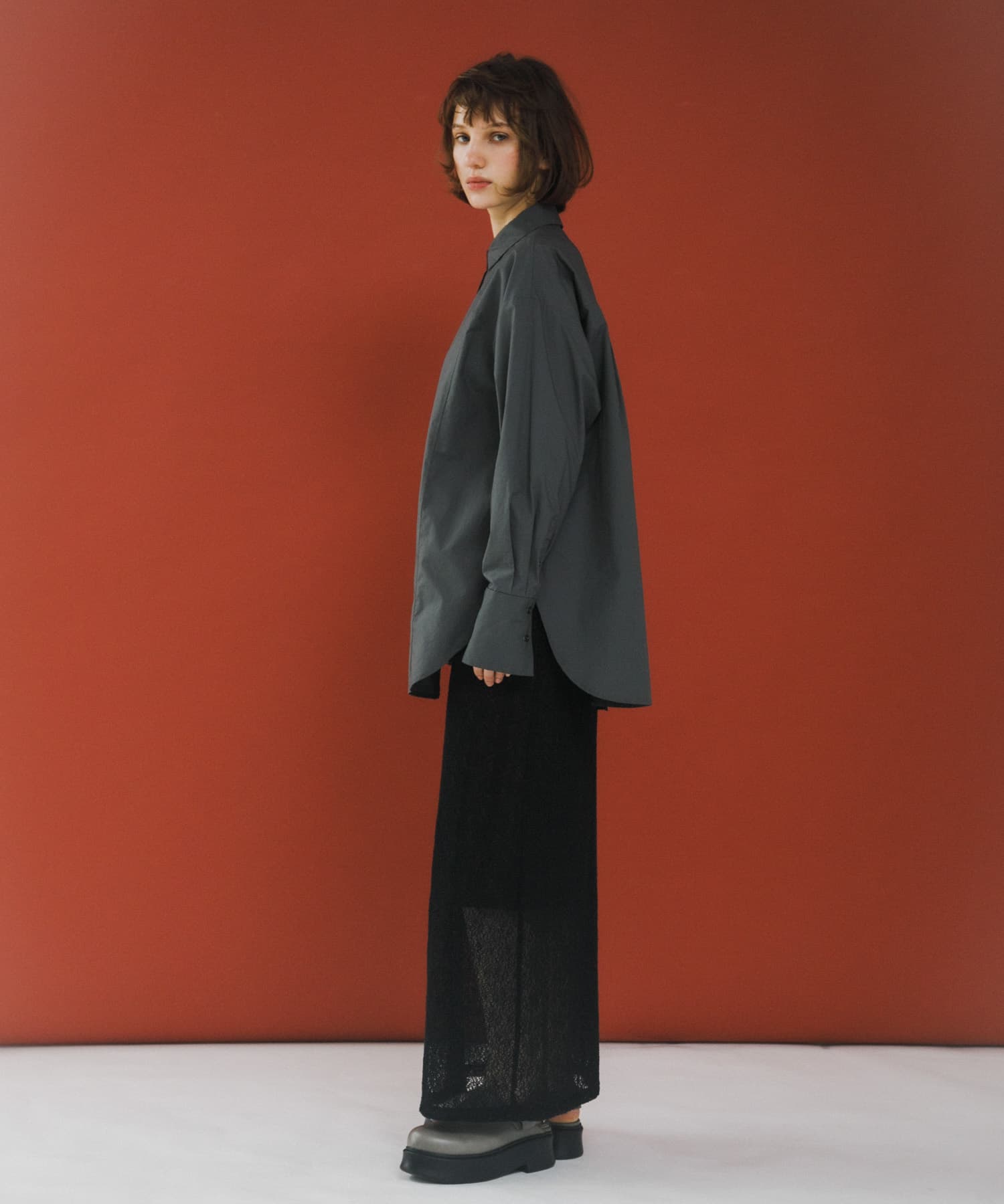 loose shirts シャドウ Free