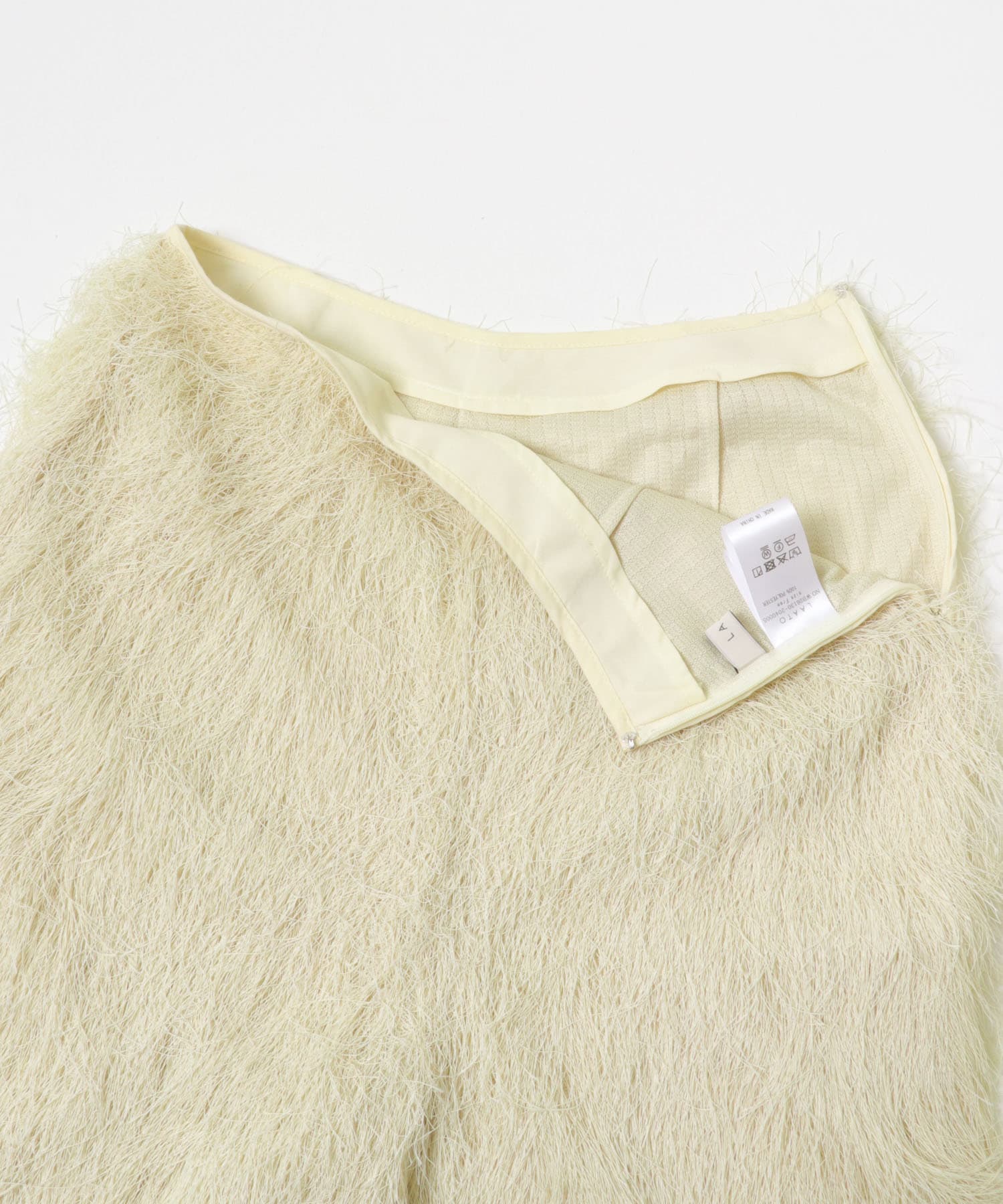 fringe culottes クリーム Free