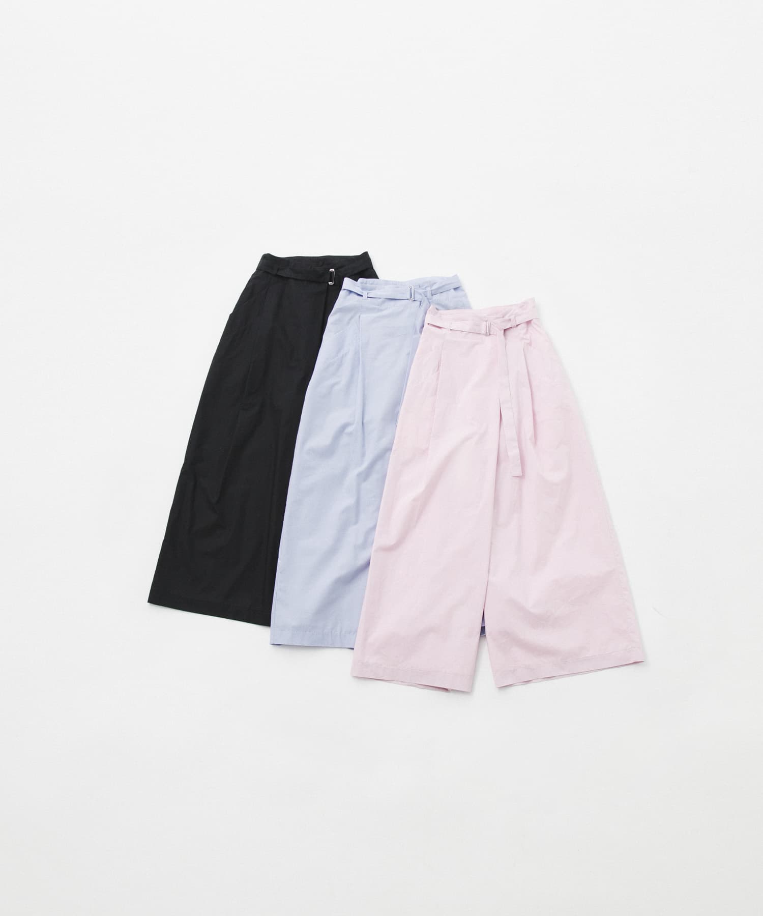 wrap wide pants ラブ Free
