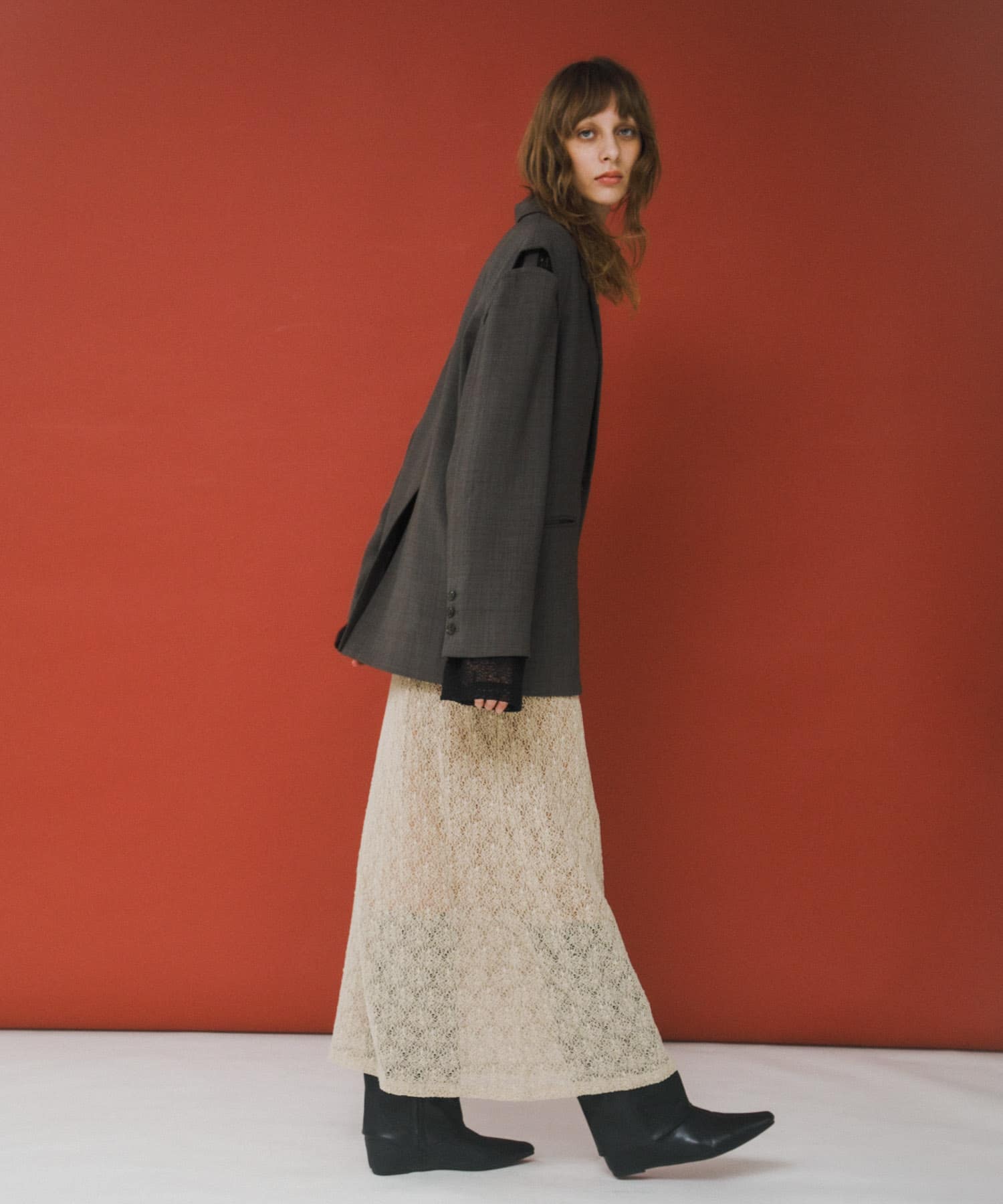 melon lace skirt サブレ Free