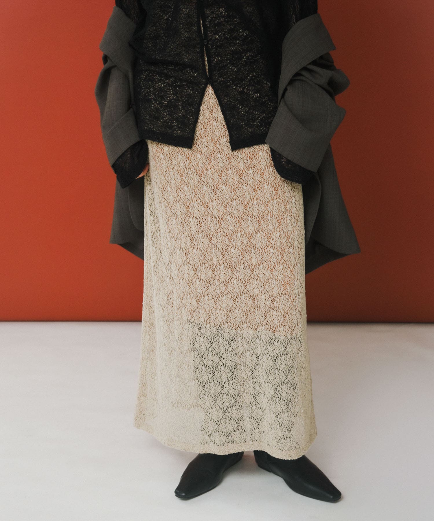 melon lace skirt サブレ Free