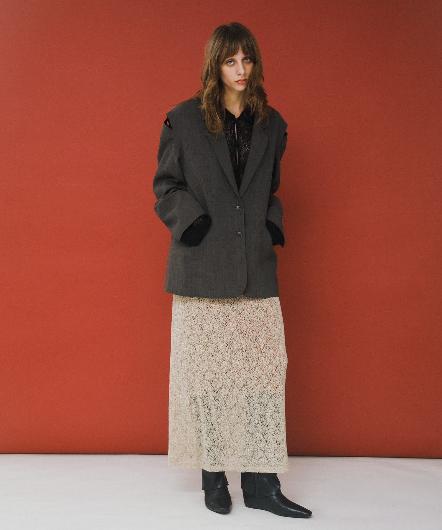 melon lace skirt サブレ Free