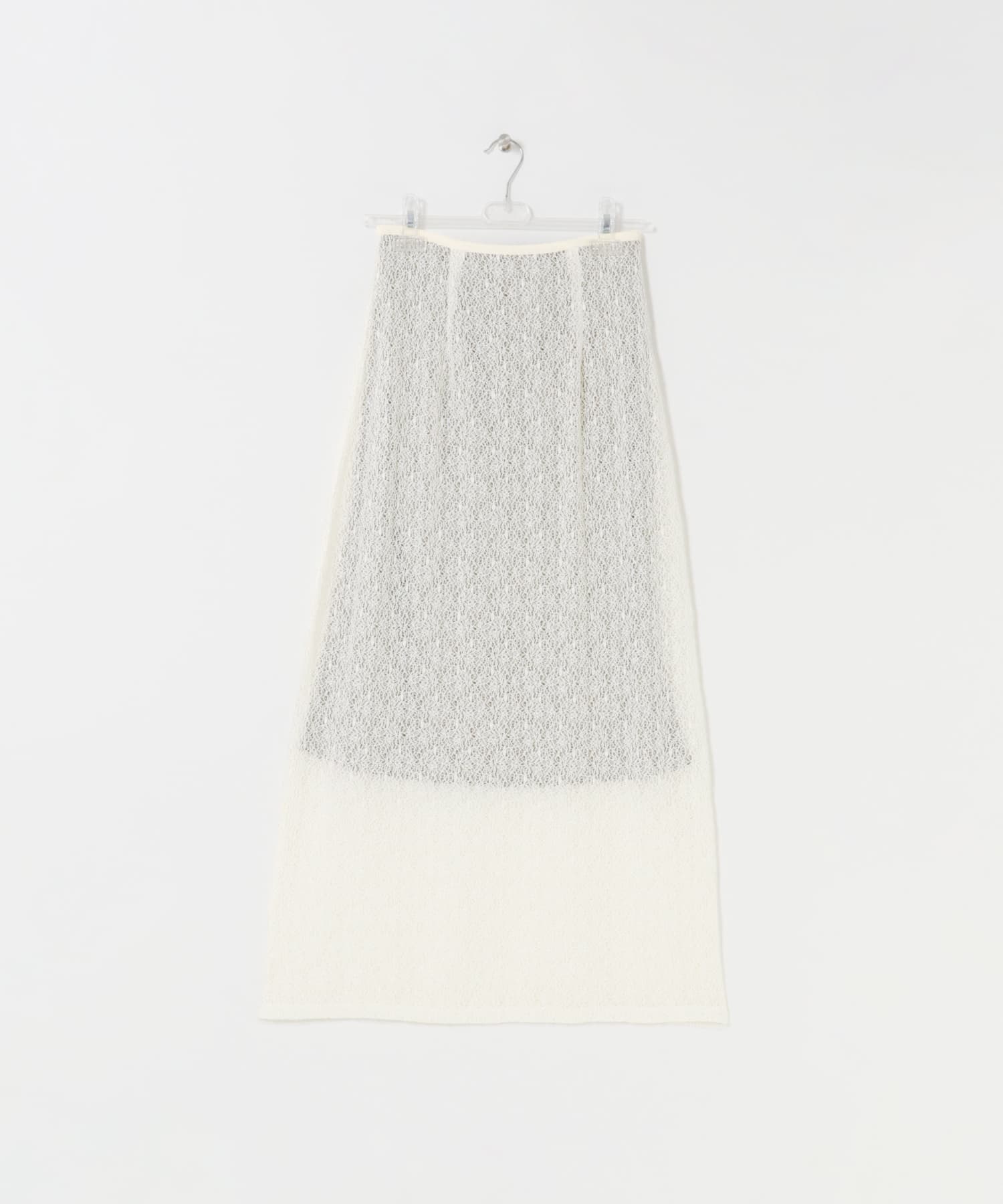 melon lace skirt