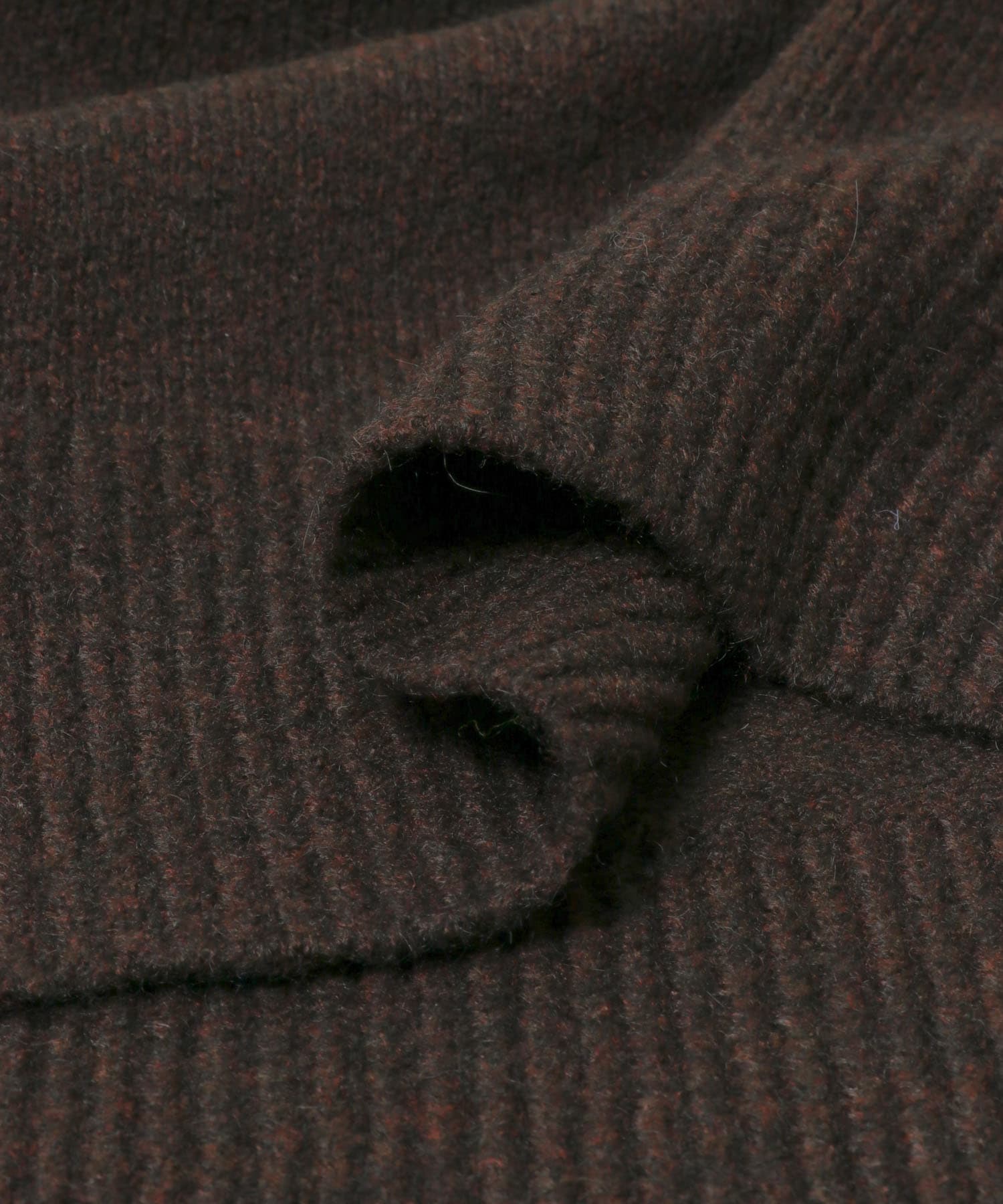 frill frill knit チョコレート FREE