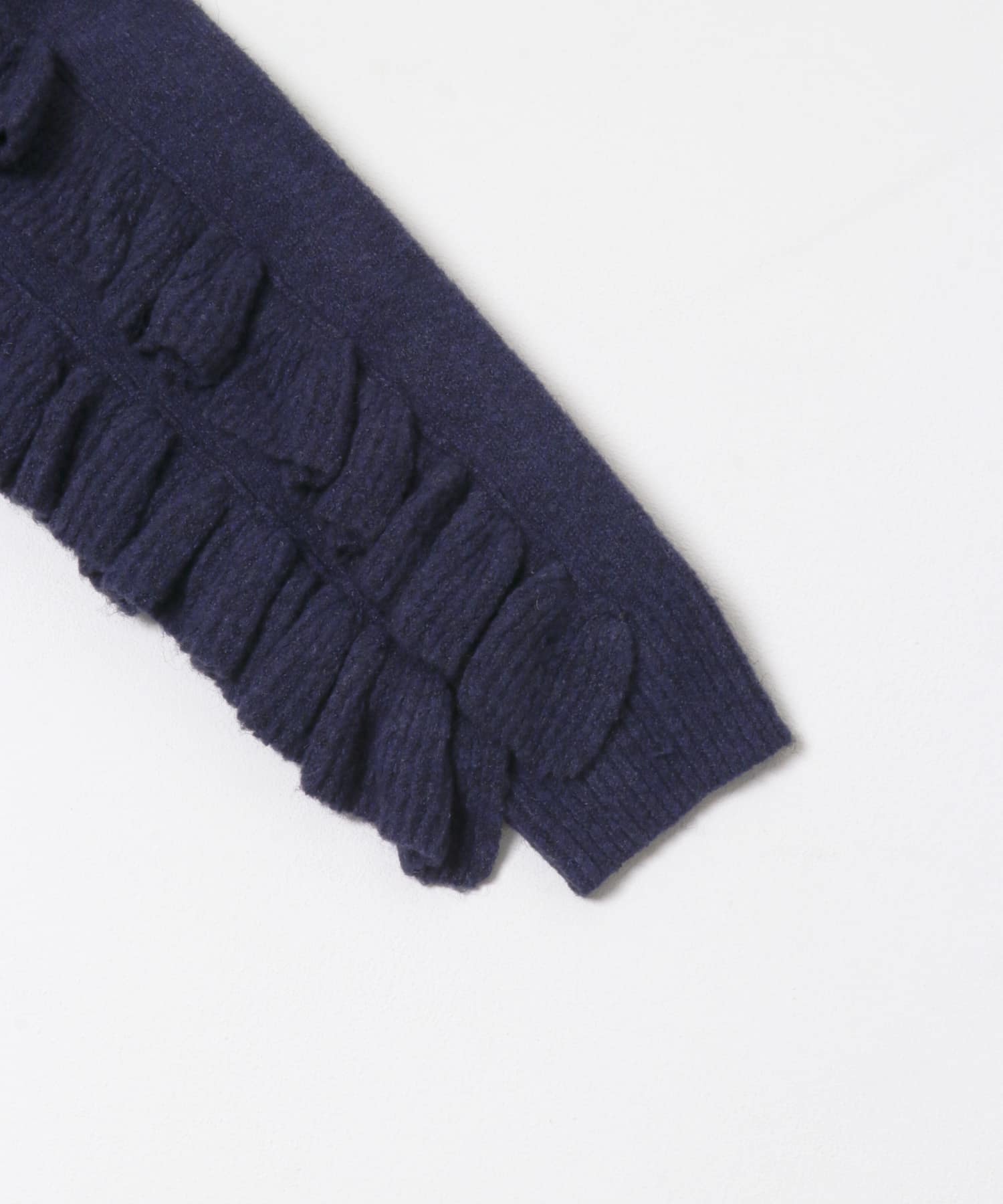 frill frill knit ミッドナイト FREE