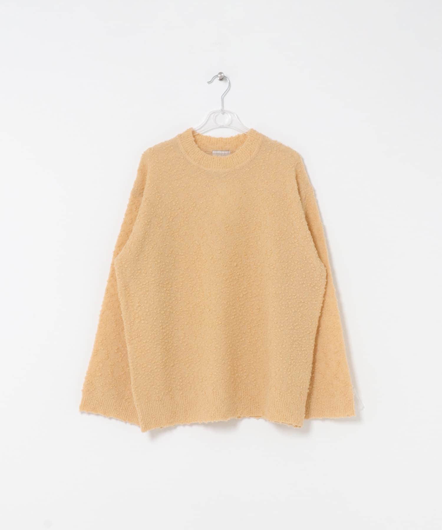 pill pill loose knit アプリコット FREE