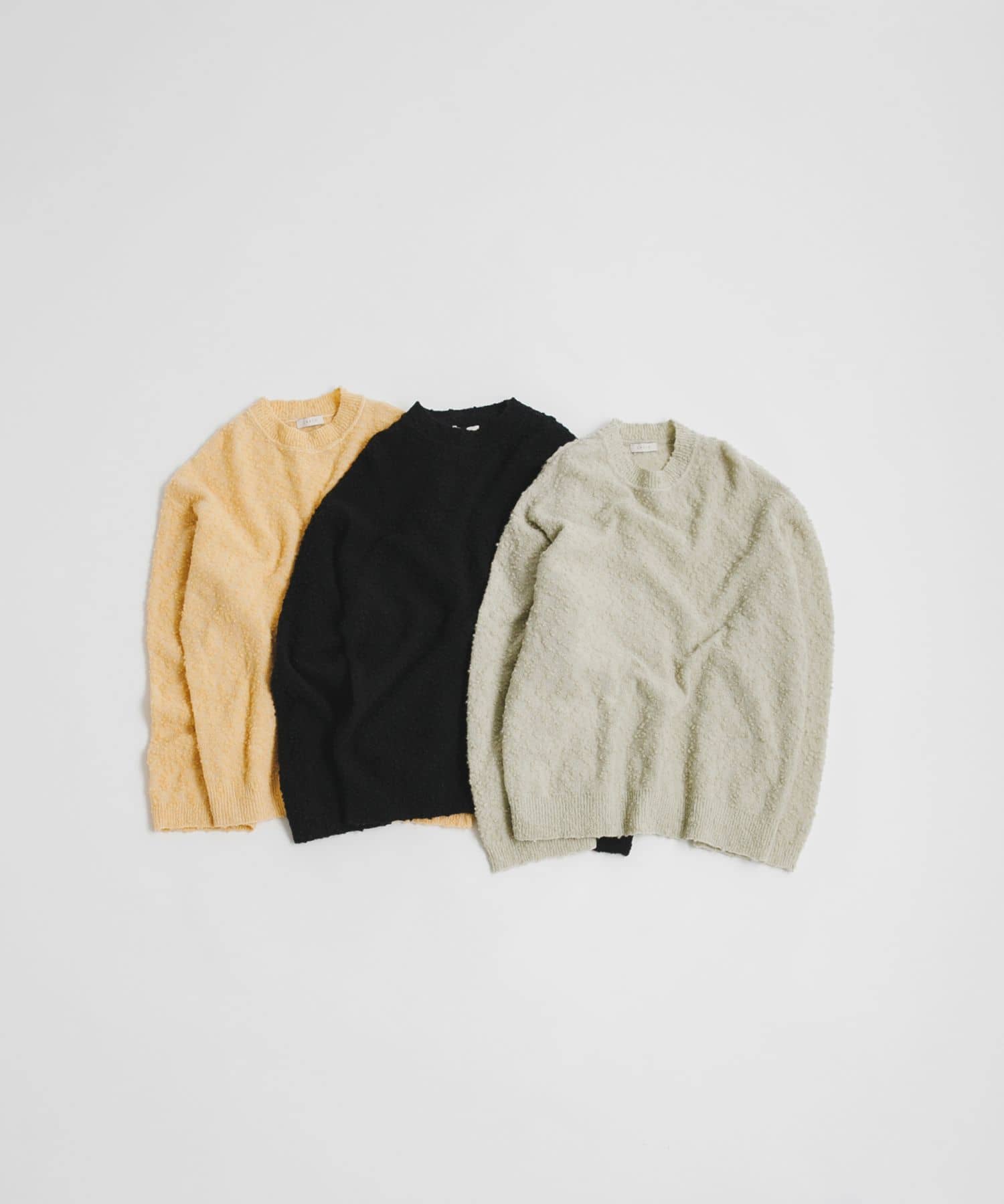 pill pill loose knit ミスト FREE