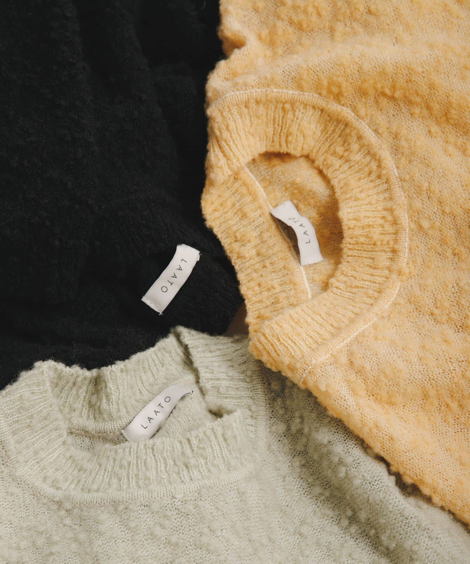 pill pill loose knit ミスト FREE