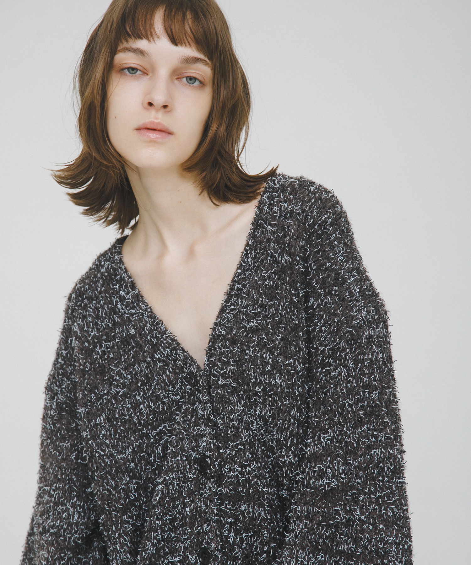 mix loose cardigan