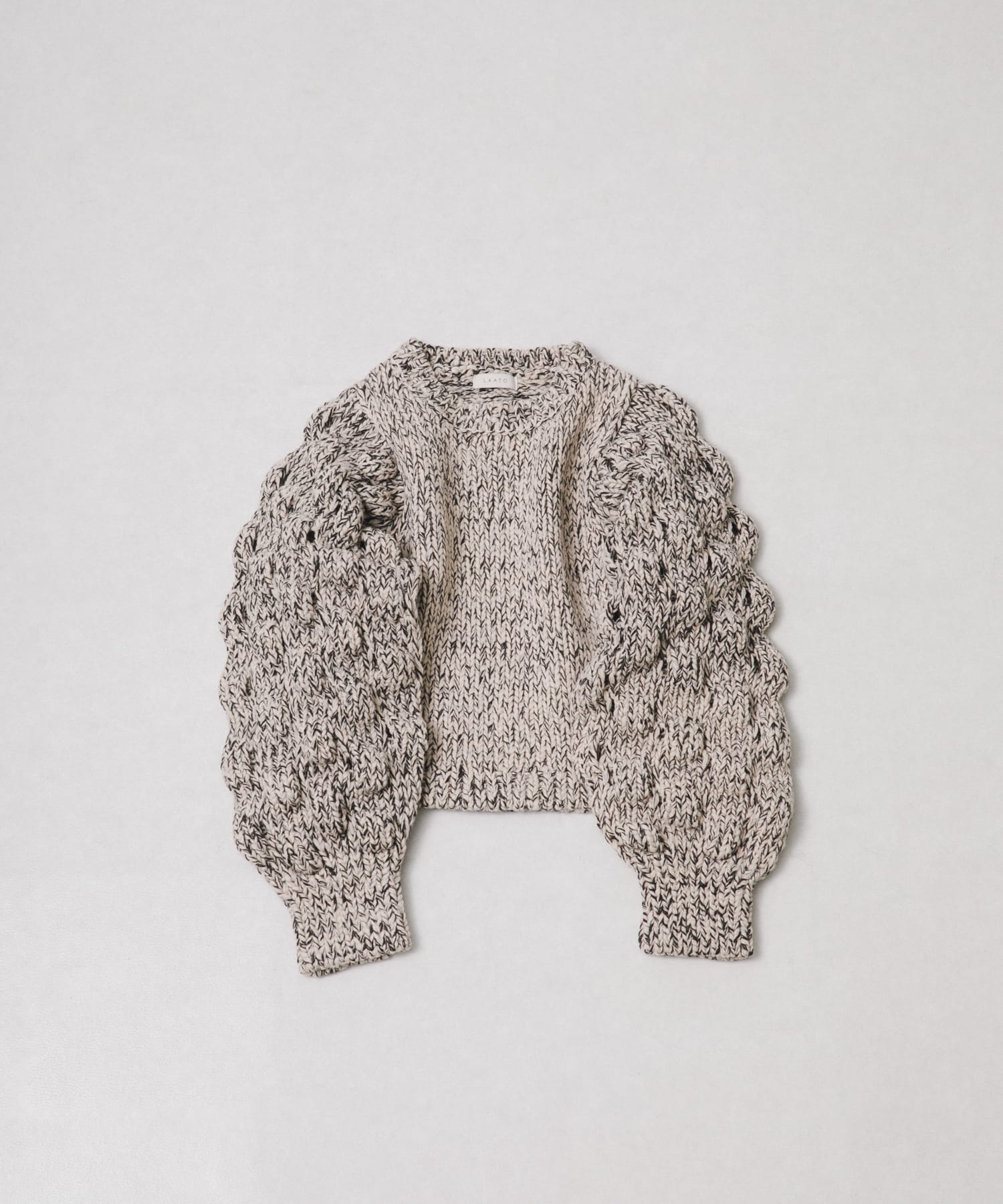 lantern long sleeve knit