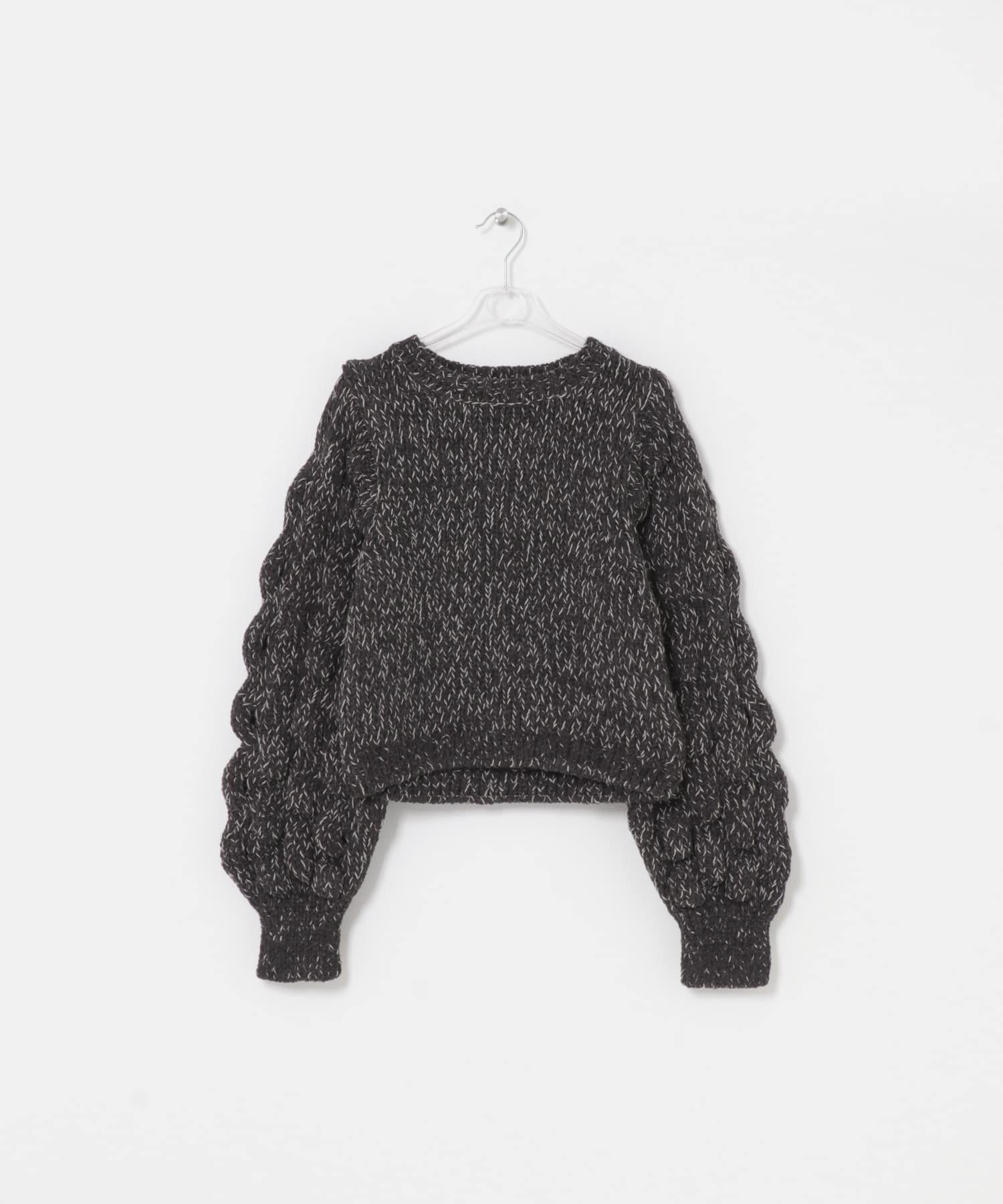 lantern long sleeve knit インク Free