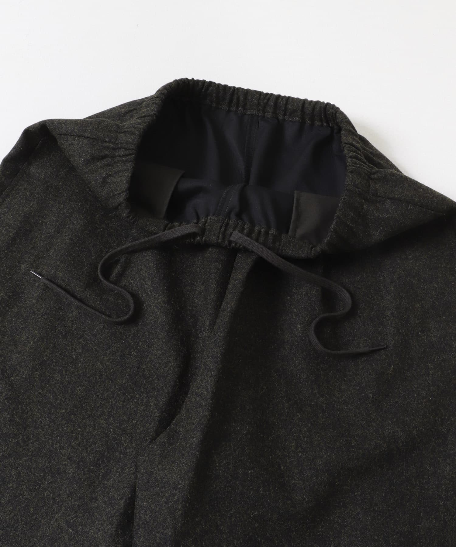 frill frill wool pants モス Free