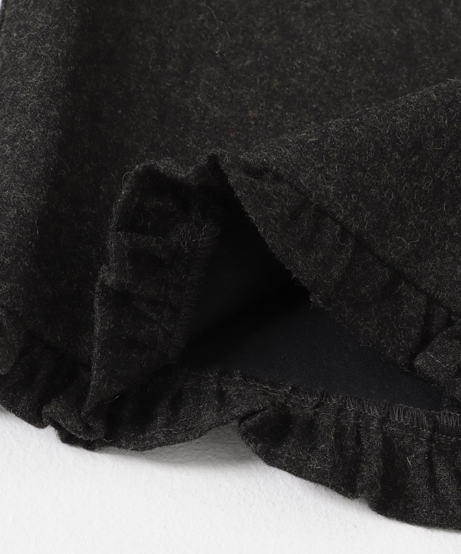 frill frill wool pants モス Free