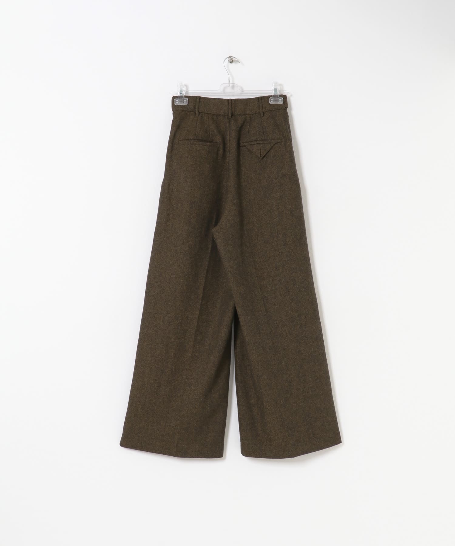 straight wide tuck pants(S キャラメル): ボトム｜URBAN RESEARCH公式