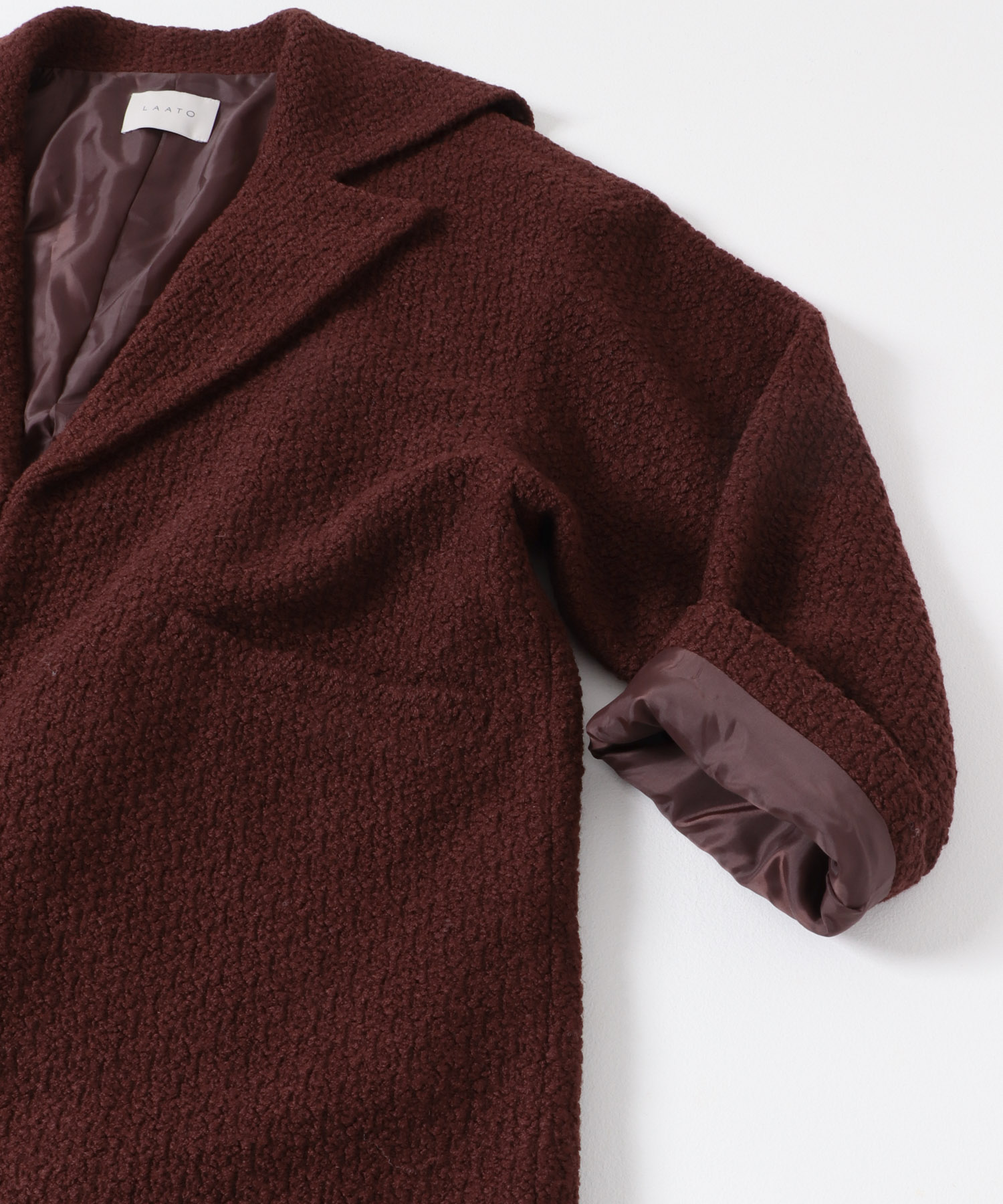 sailor collar coat マロン FREE
