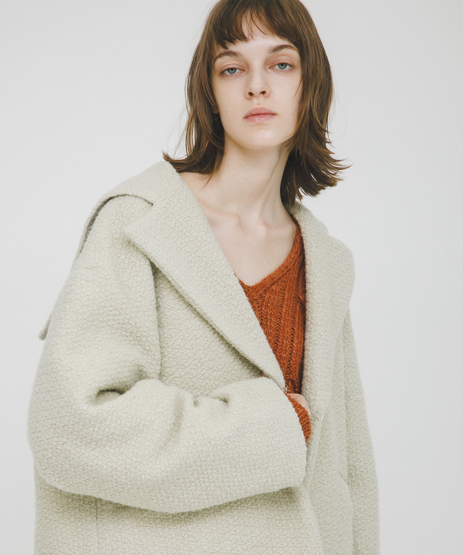 sailor collar coat