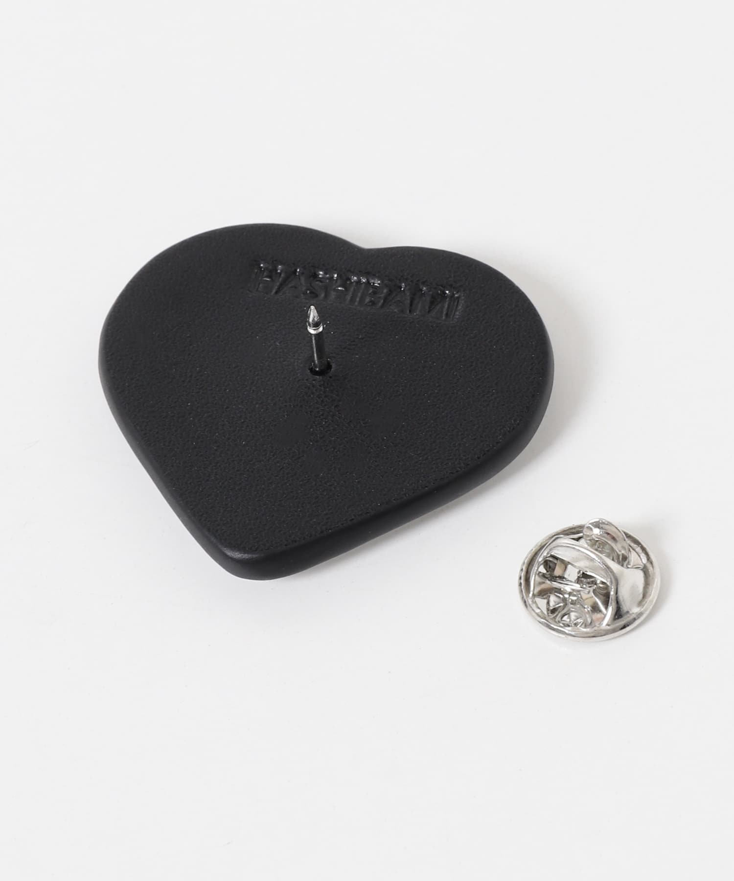 hashibami　アルファベットピンズ SILVERハート One