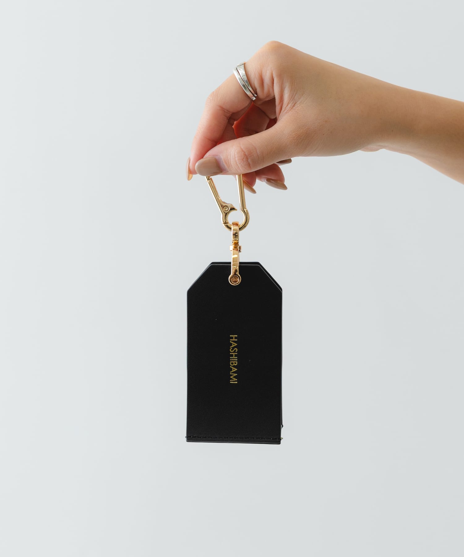 hashibami　ラゲージタグパンチングキーリング