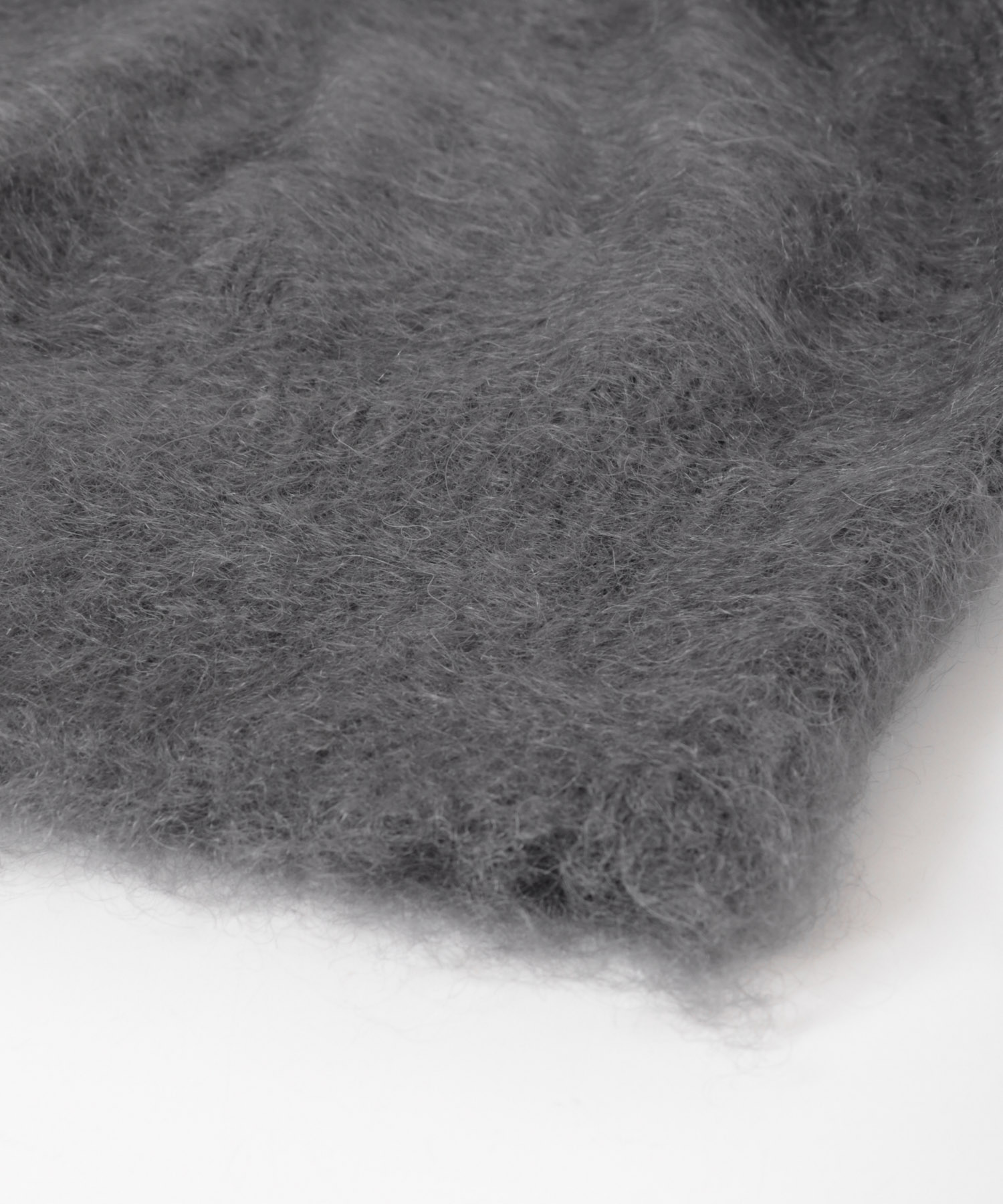 ASAUCE MELER　モヘアシルクヘアリーコンパクトワッチ SteelGray one