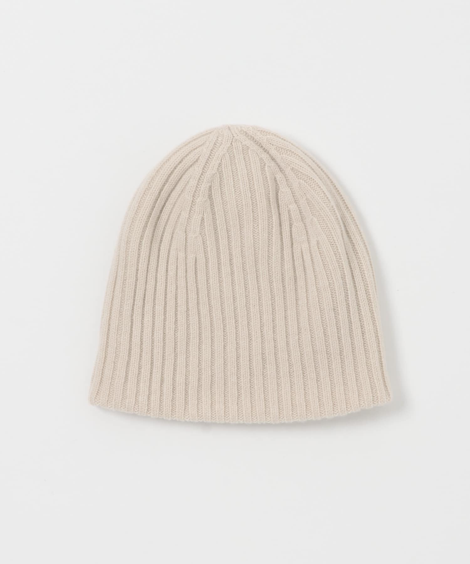 ASAUCE MELER　ミドルゲージカシミヤリブワッチ Ecru one