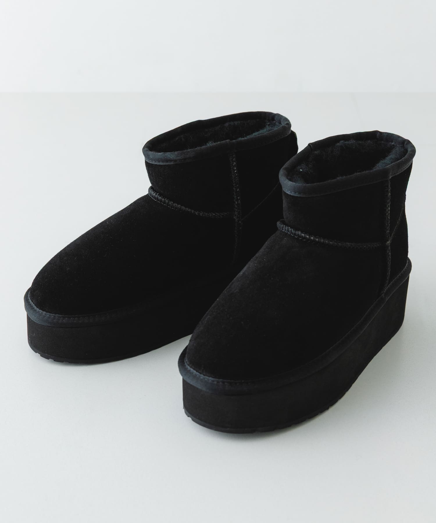EMU　PLATFORM MICRO WOOL BLACK 7
