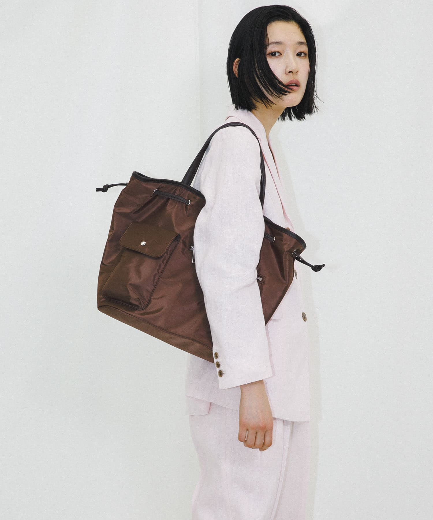 『Lsize』hun RODESKO　Dual pocket tote large