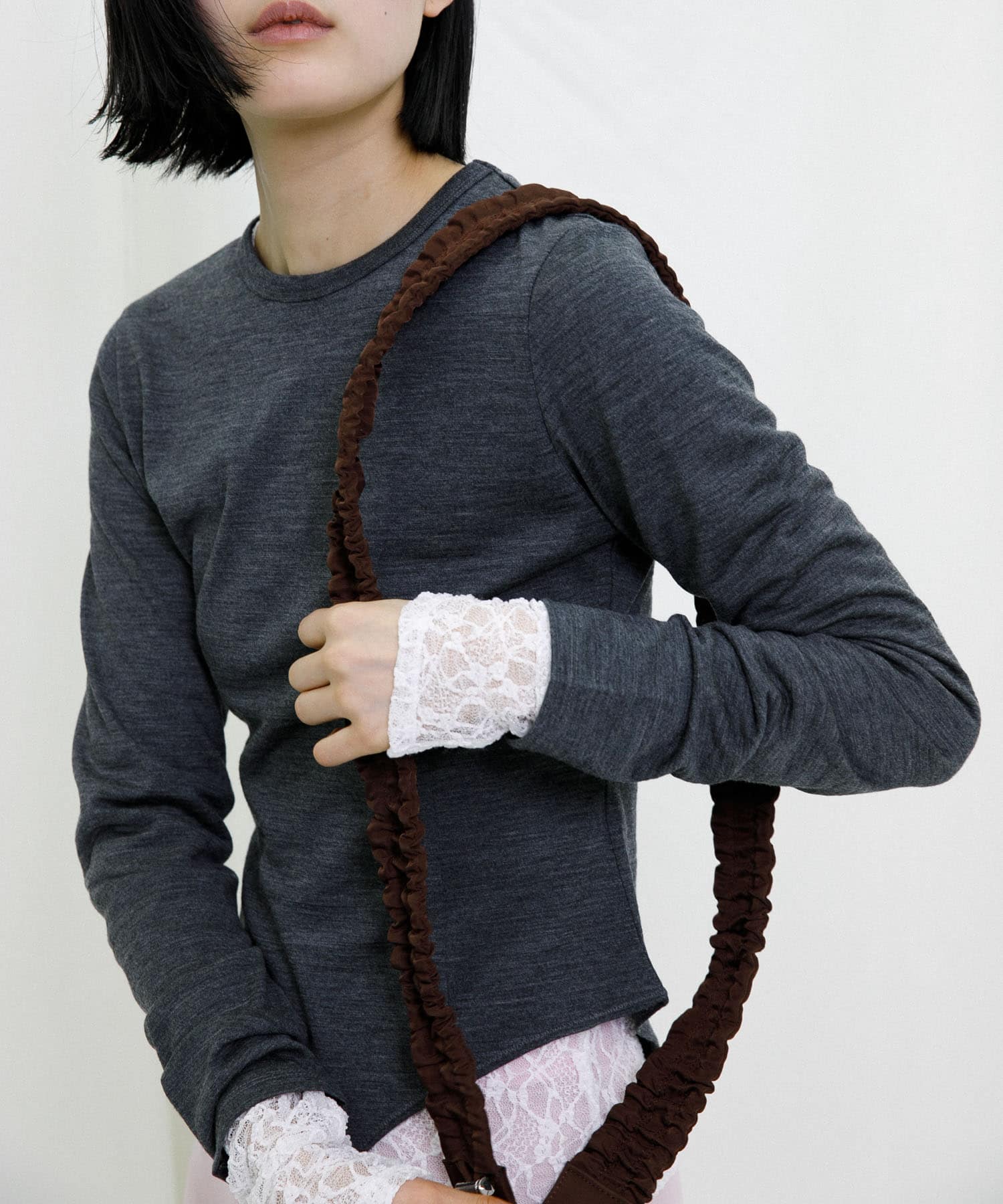 hun RODESKO　Gather strap BROWN One