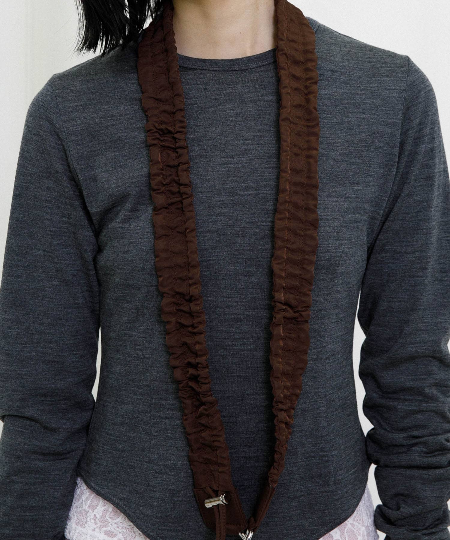 hun RODESKO　Gather strap BROWN One