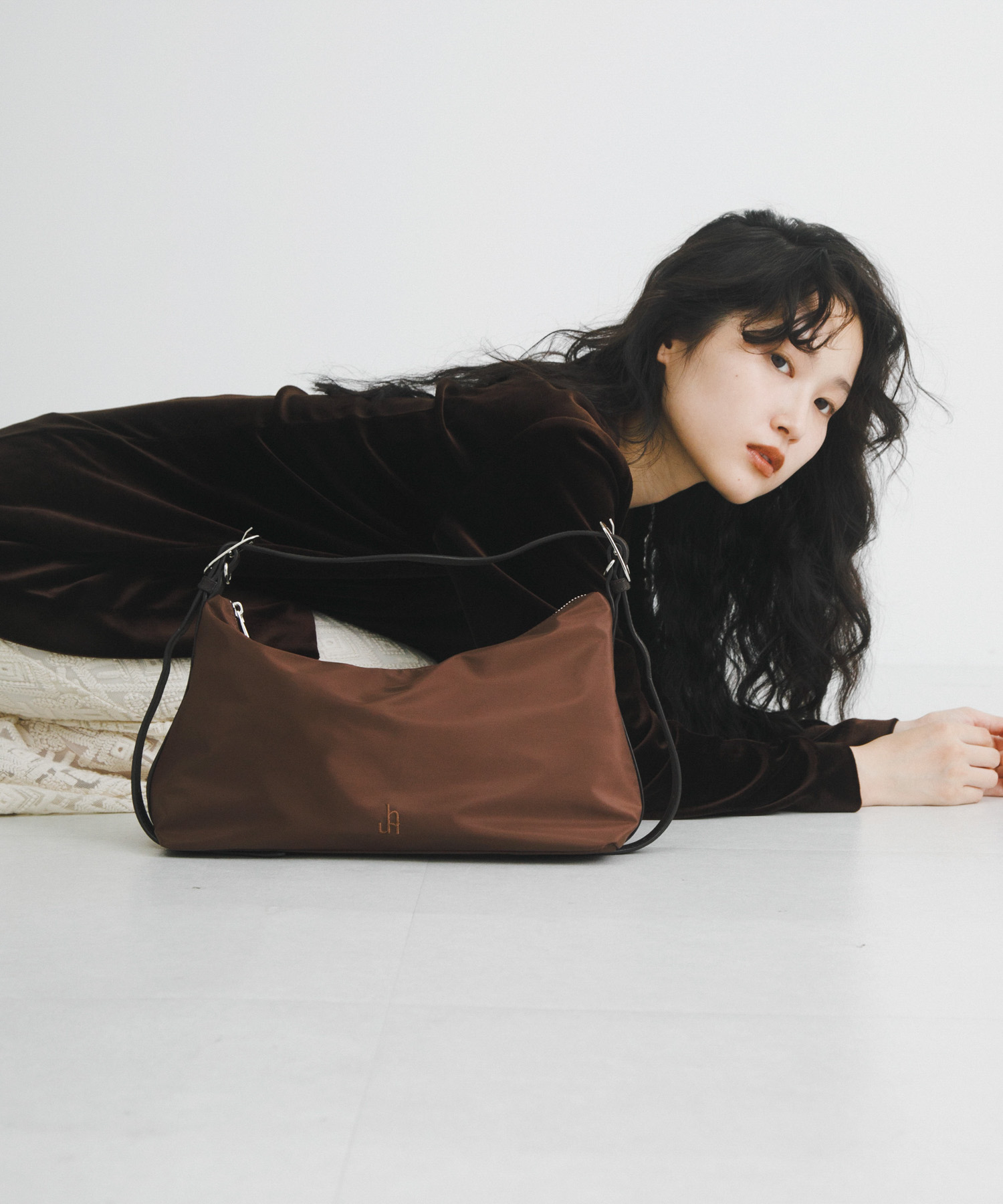 hun RODESKO　Dual shoulder BROWN One