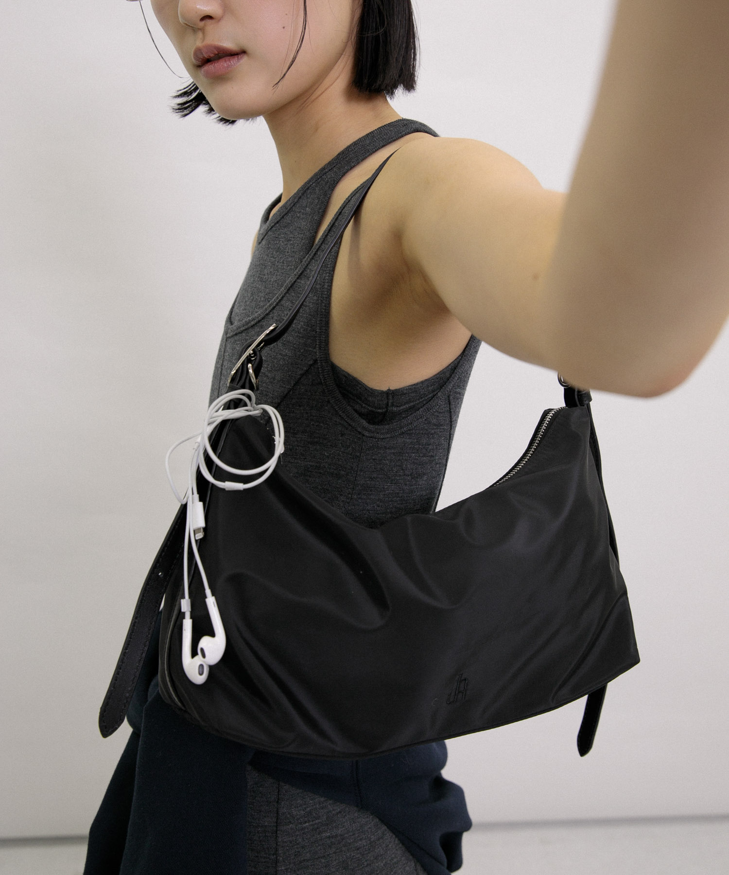 hun RODESKO　Dual shoulder BLACK One