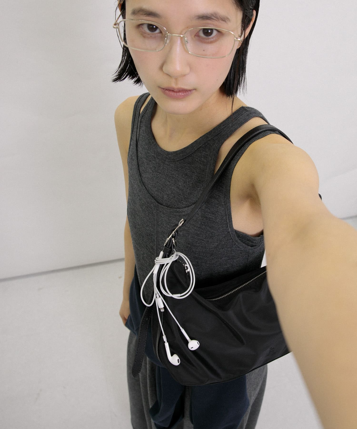 hun RODESKO　Dual shoulder BLACK One